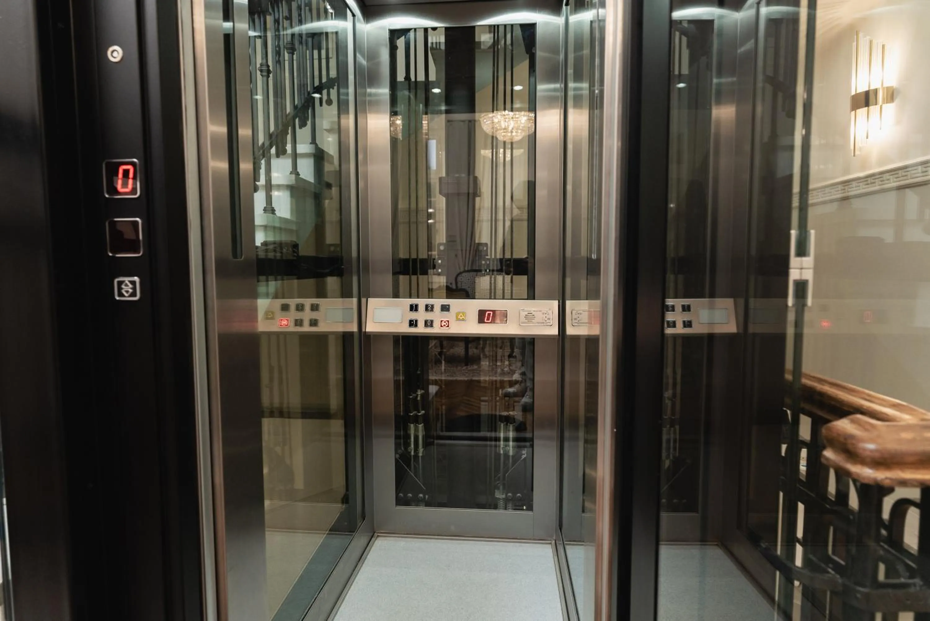 elevator in Villa Clio, a Luxury Collection