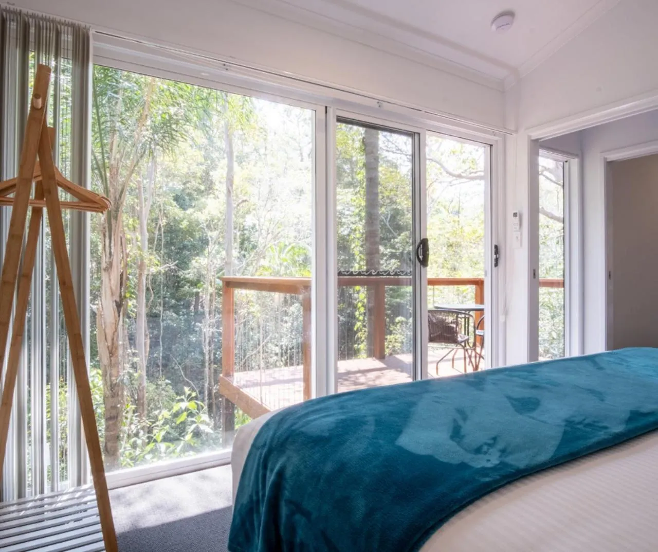 Bed in Kondalilla Eco Resort