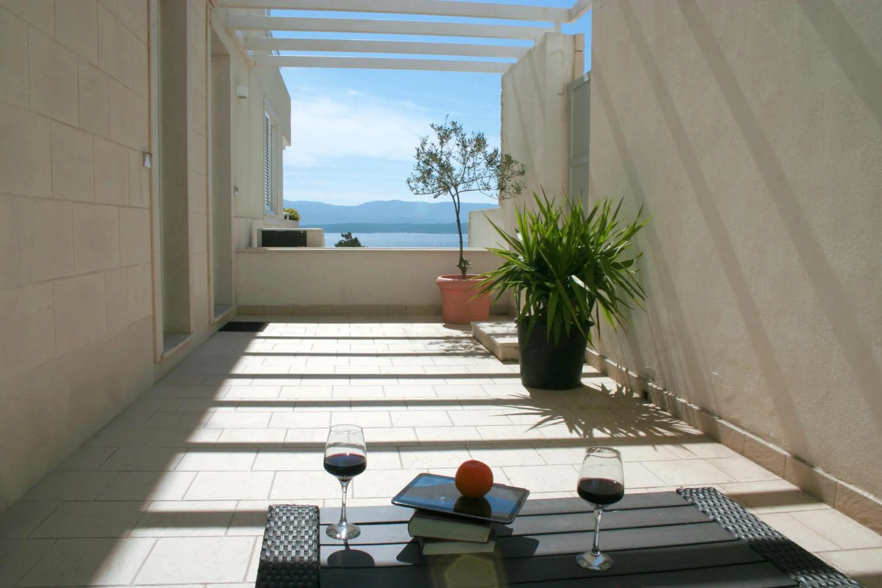 View (from property/room) in Apartments Villa Azzurra Bol