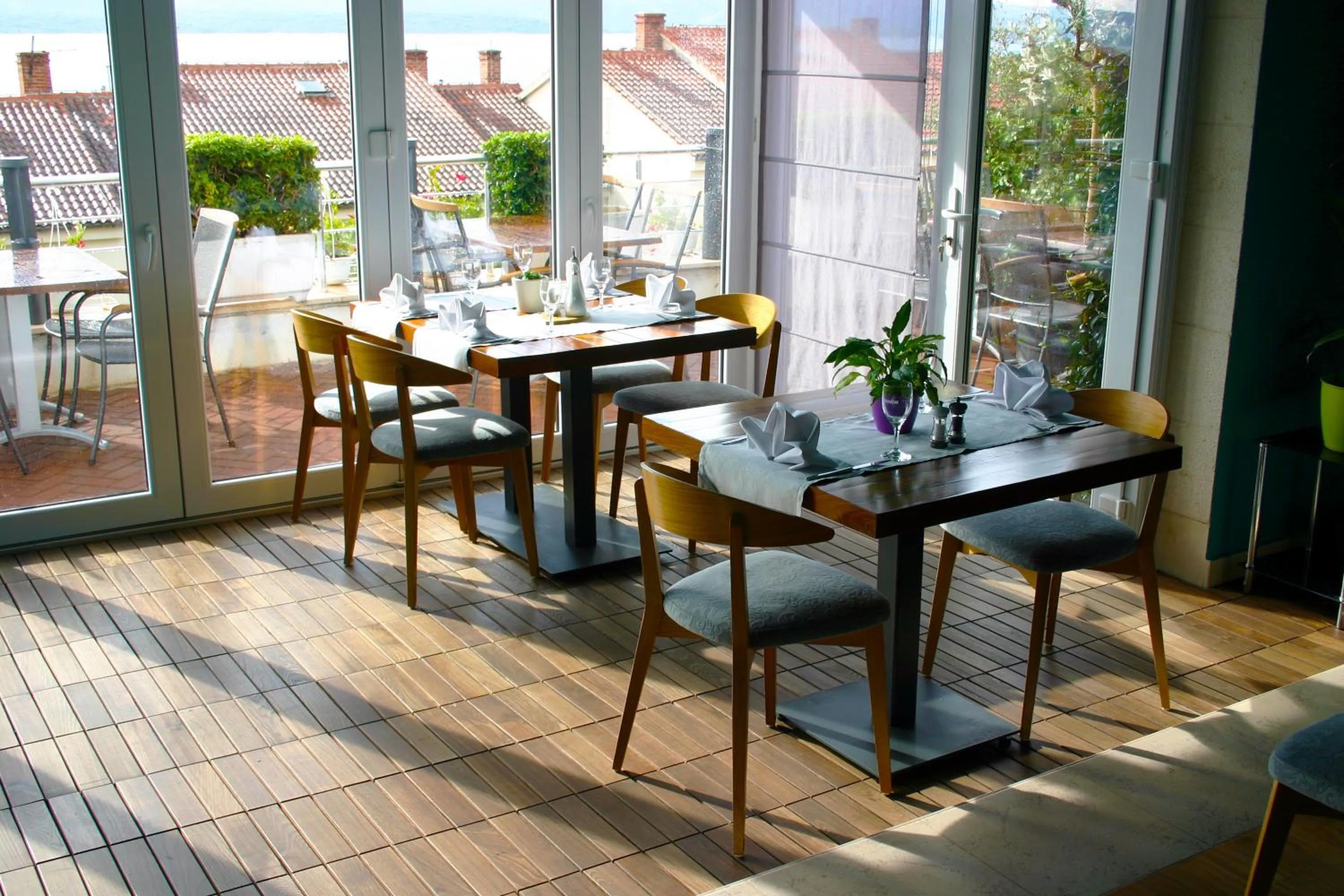 Breakfast in Apartments Villa Azzurra Bol