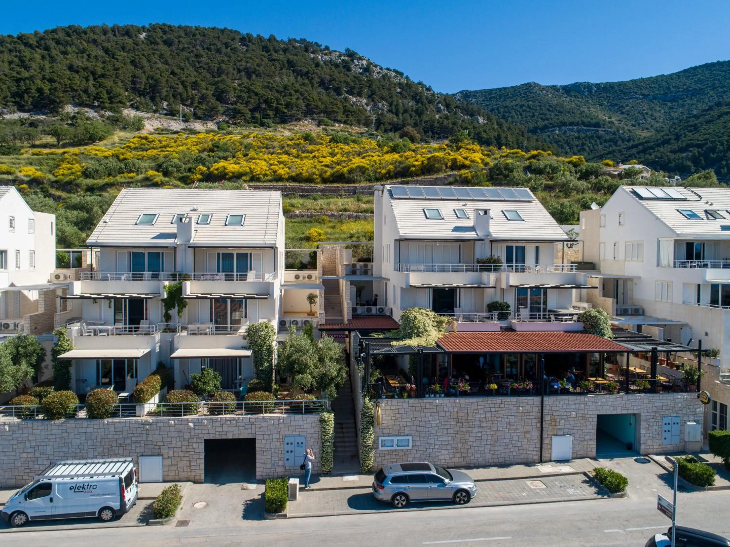 Property building in Apartments Villa Azzurra Bol