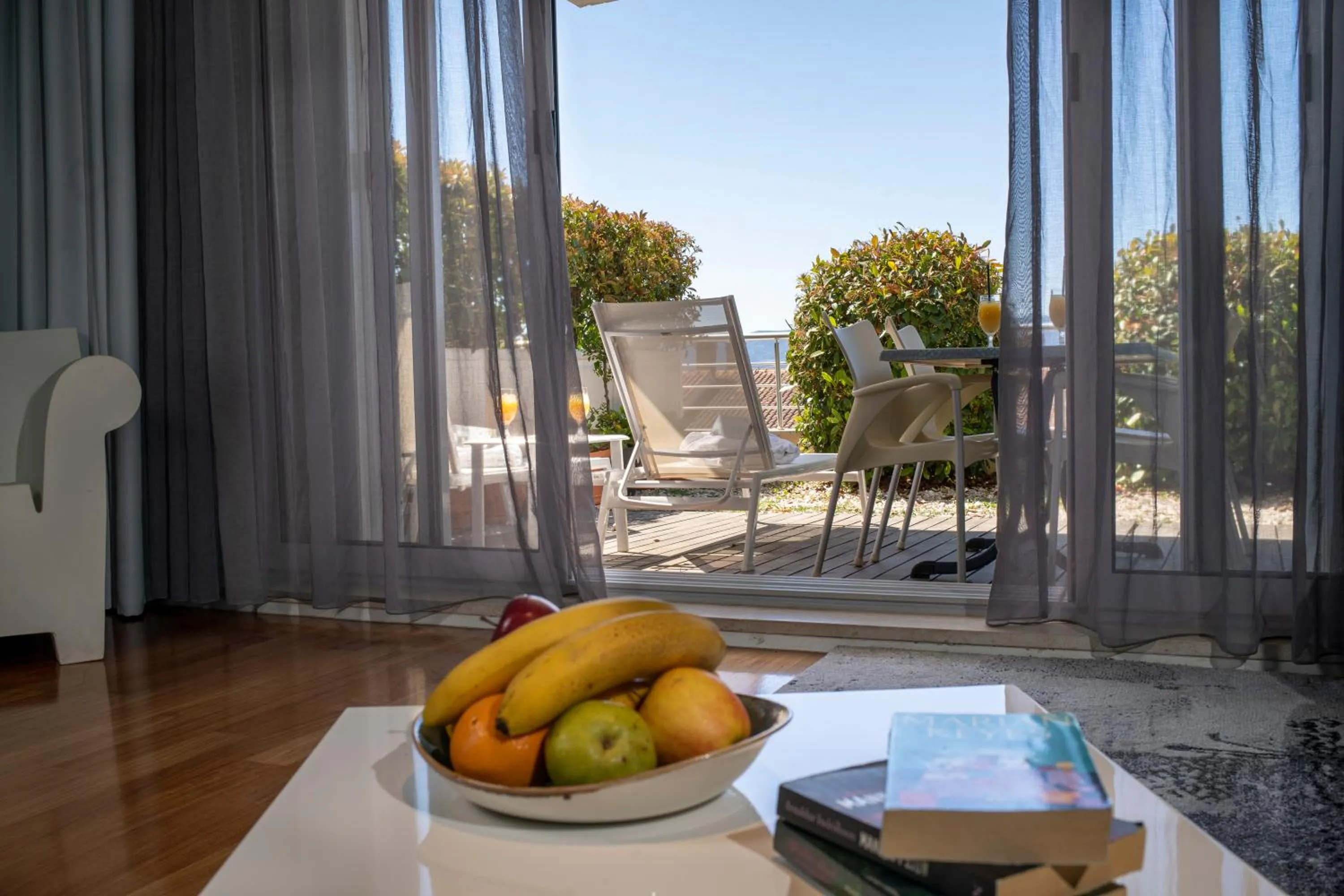 Balcony/Terrace in Apartments Villa Azzurra Bol