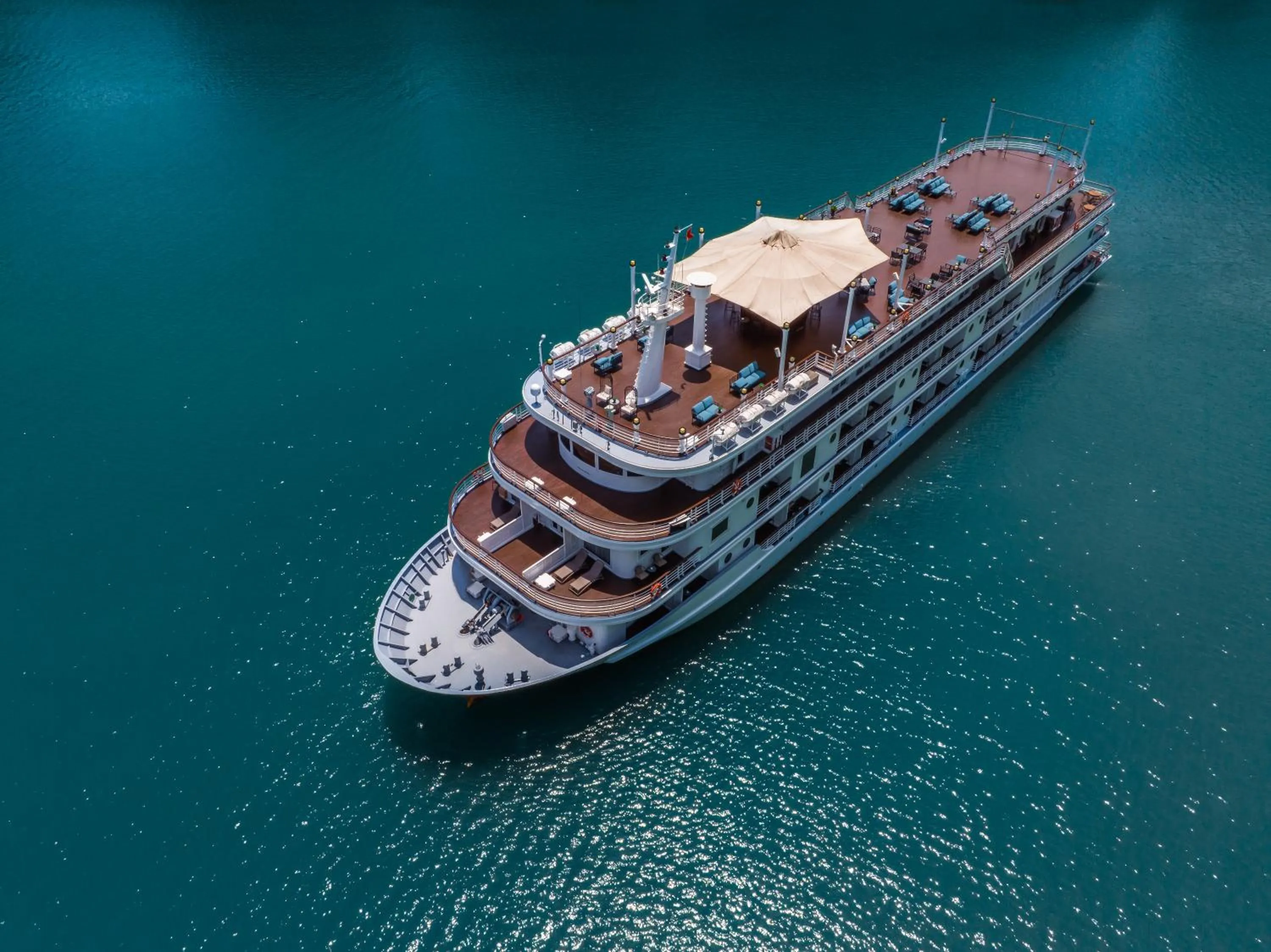 Bird's eye view in Ambassador Signature Cruise - Lan Ha Bay