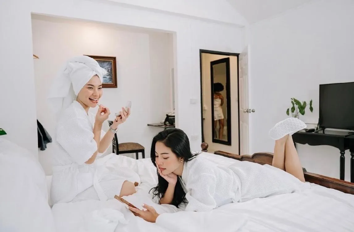 Bed in The Courtyard Chiangrai