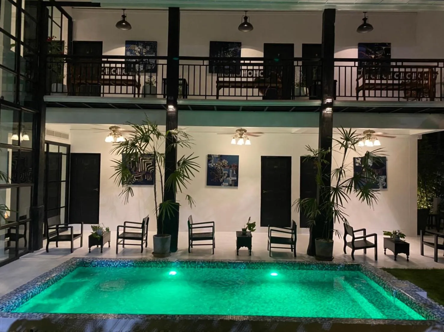 Swimming pool in The Courtyard Chiangrai