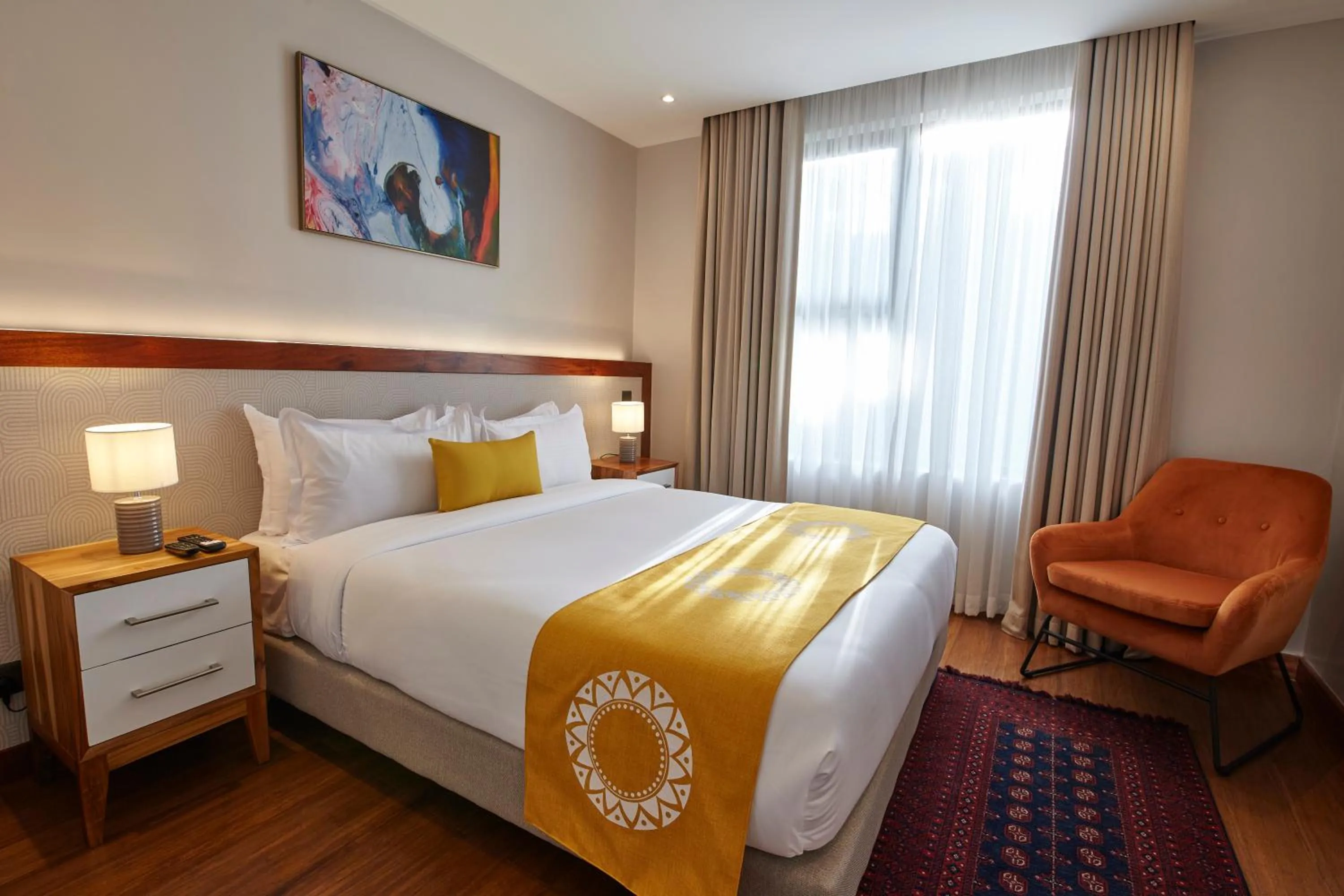 Bedroom, Bed in Deerpark Luxury Stays