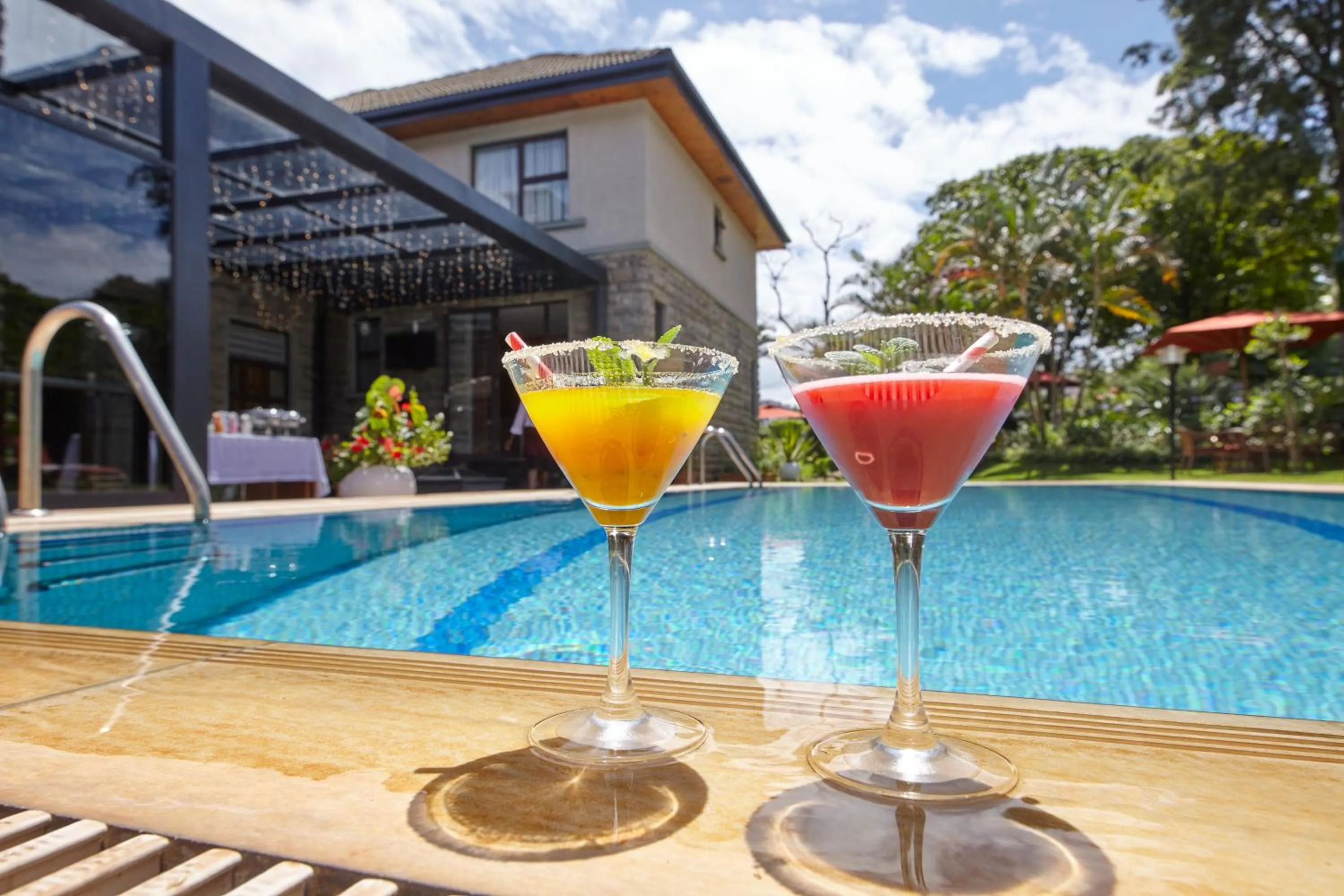 Swimming pool in Deerpark Luxury Stays