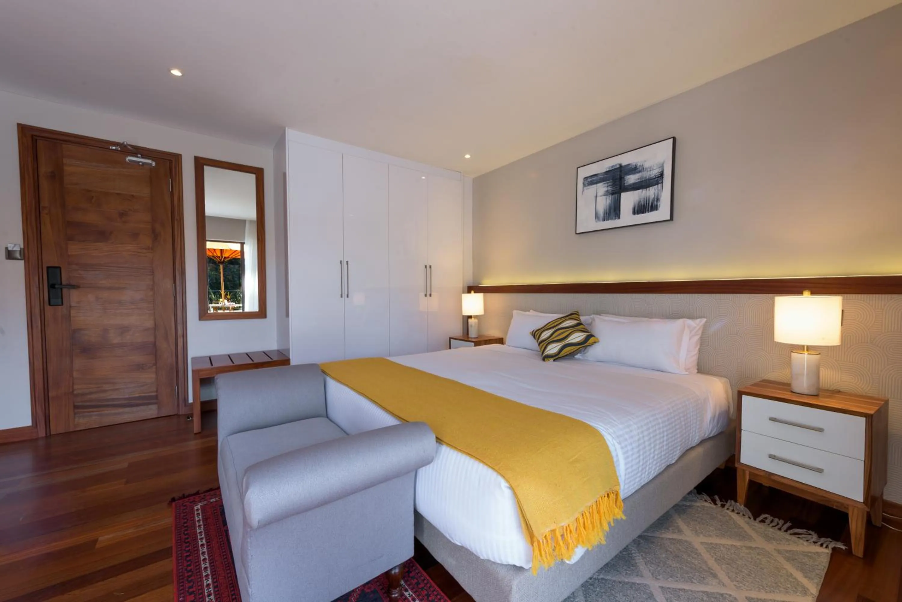 Bedroom, Bed in Deerpark Luxury Stays