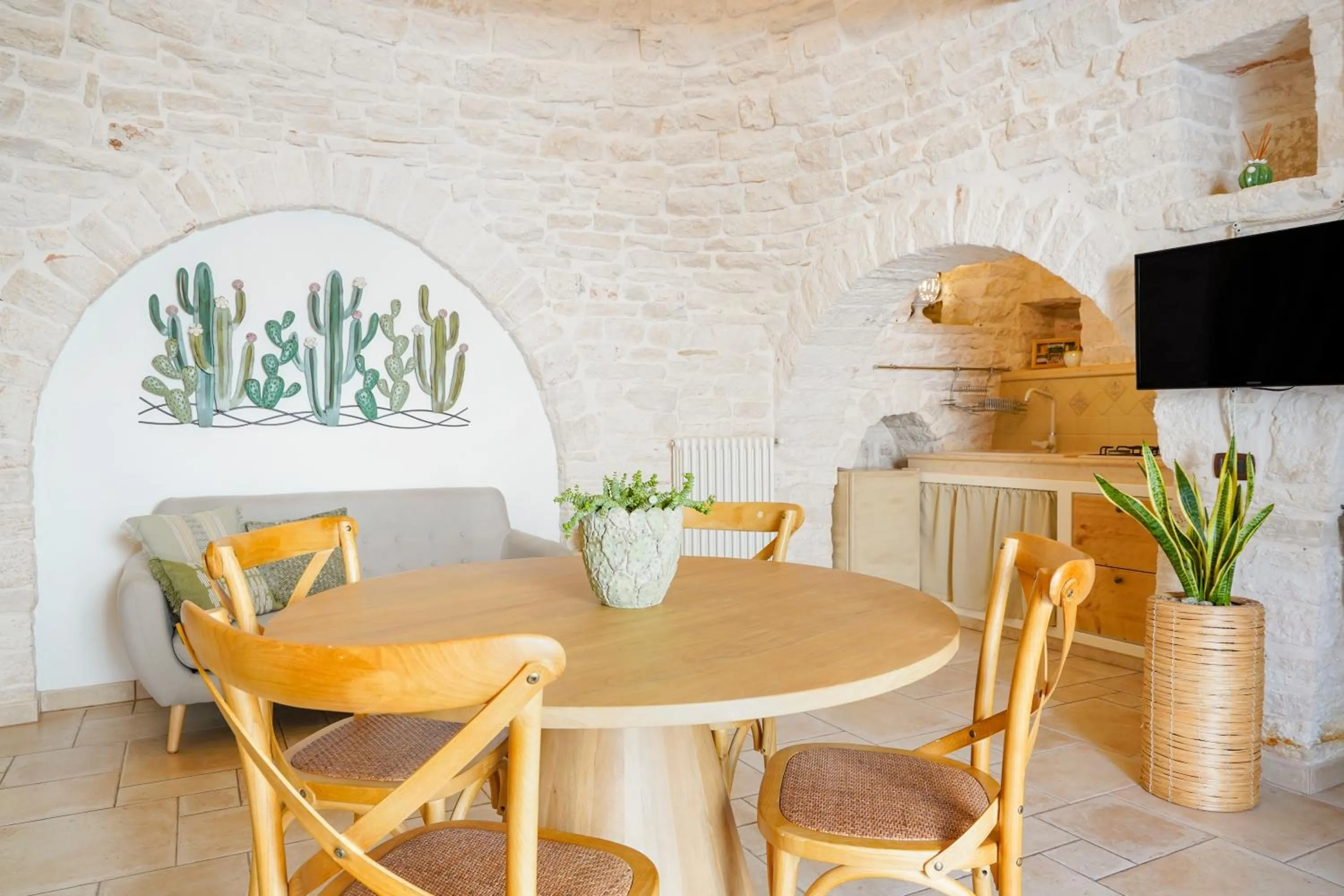 Living room in Trulli di Zia Vittoria