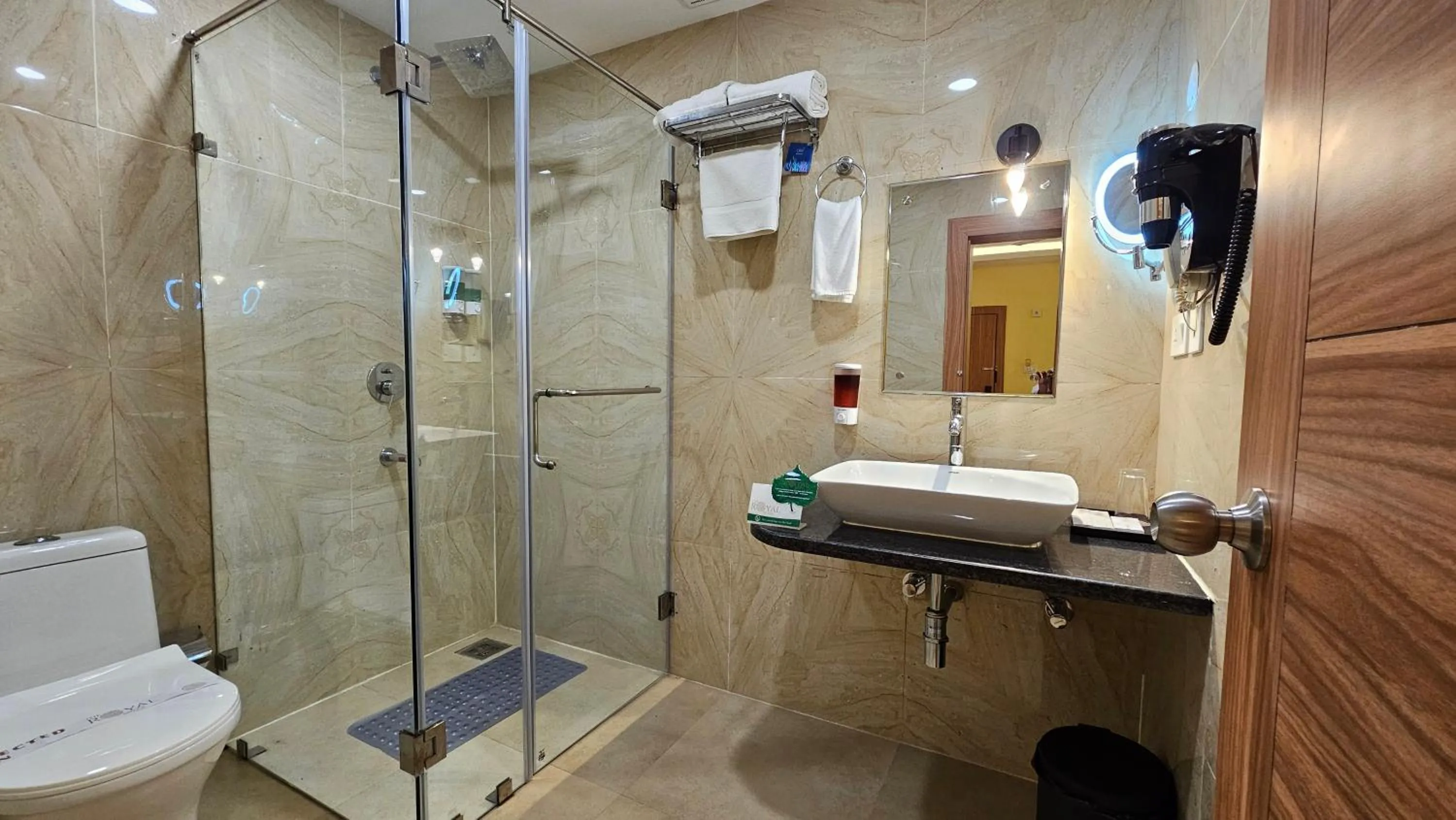 Shower in The Royal Bihar