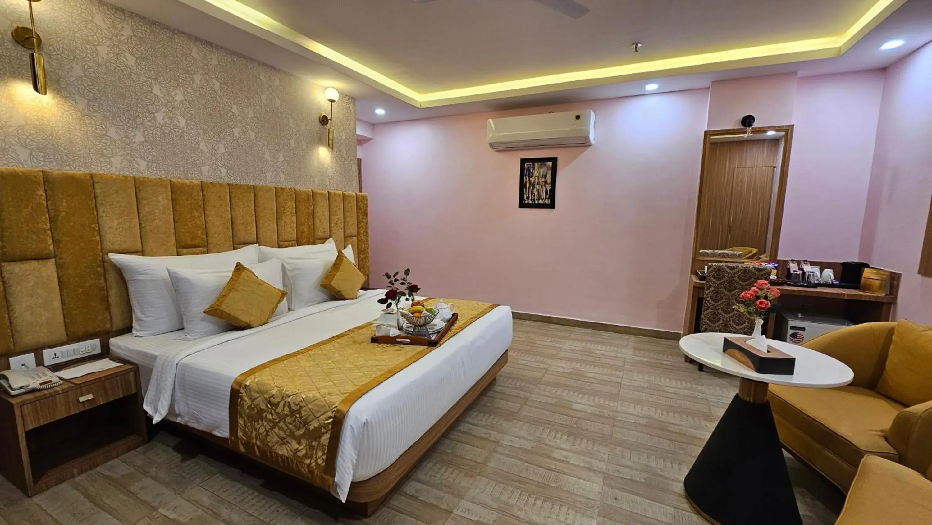 Deluxe King Room - single occupancy in The Royal Bihar Deluxe King Room - single occupancy in The Royal Bihar