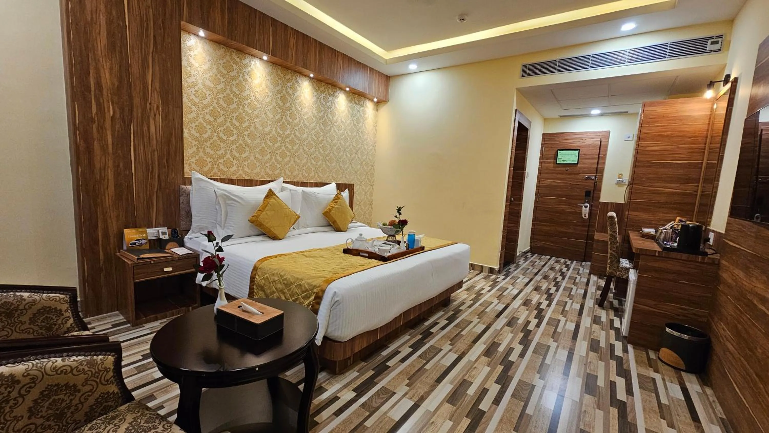 Photo of the whole room, Bed in The Royal Bihar