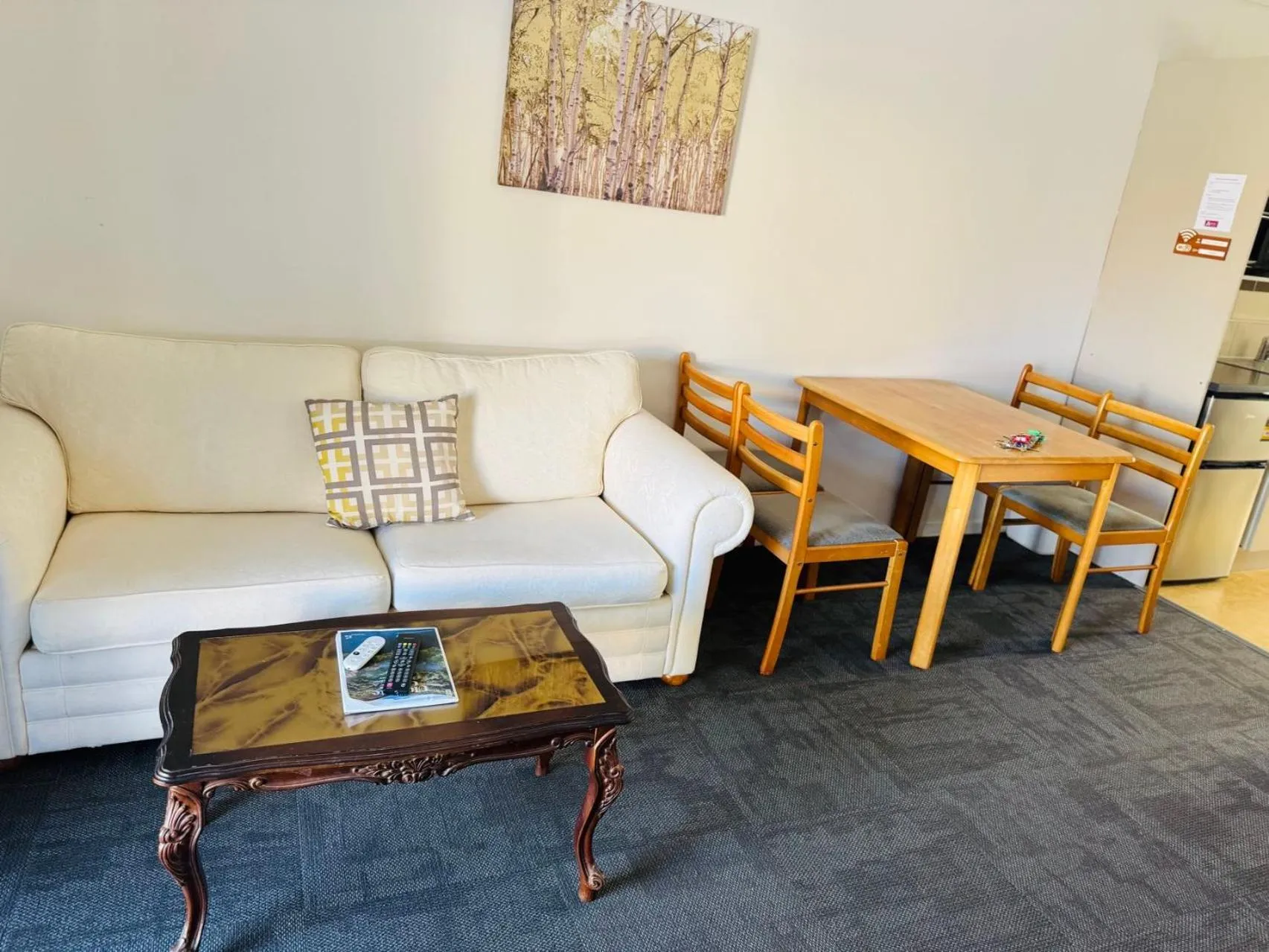 Living room in Apex on Fenton