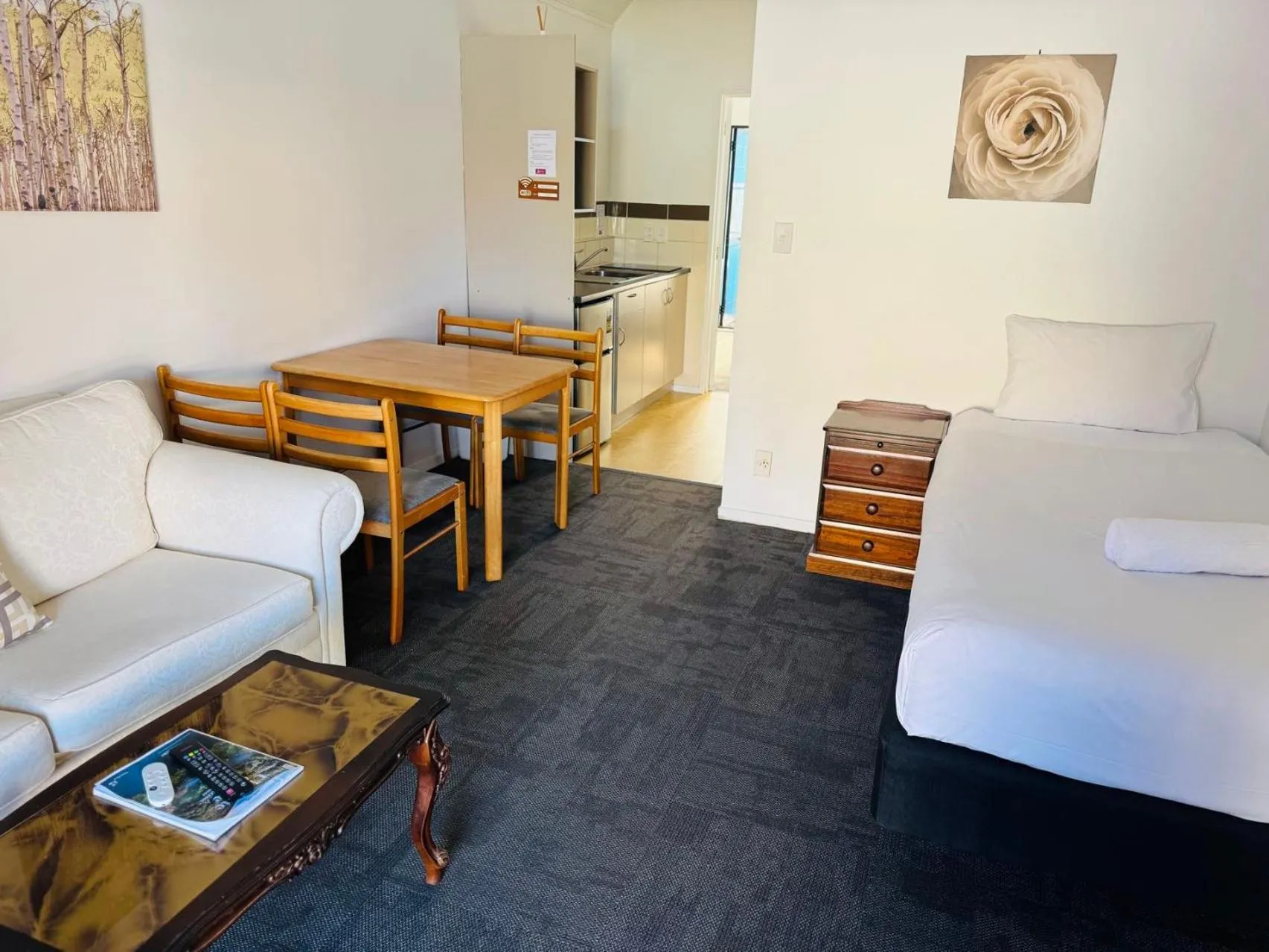 Living room in Apex on Fenton