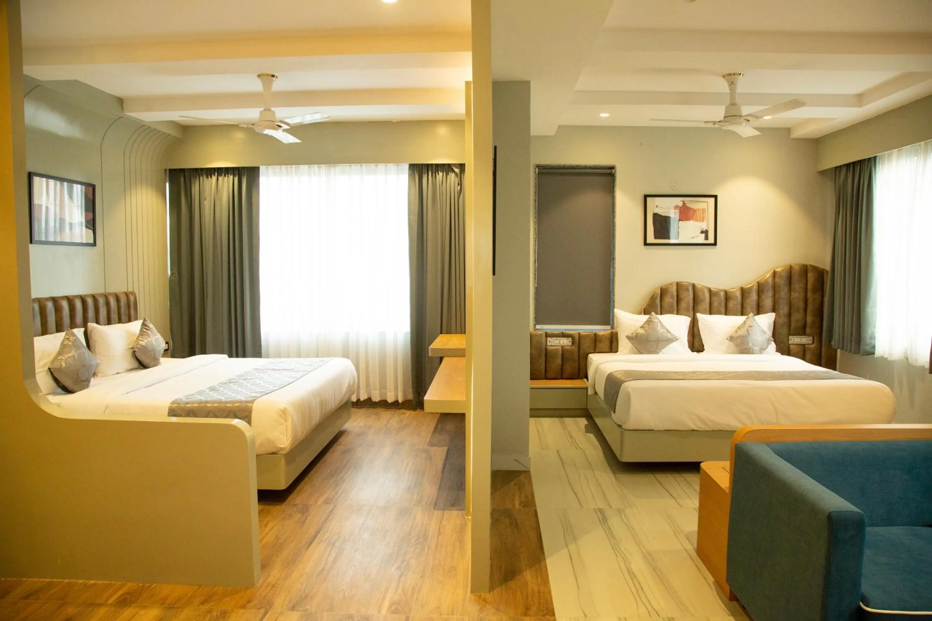 Bed in Cosmos Westend City Centre