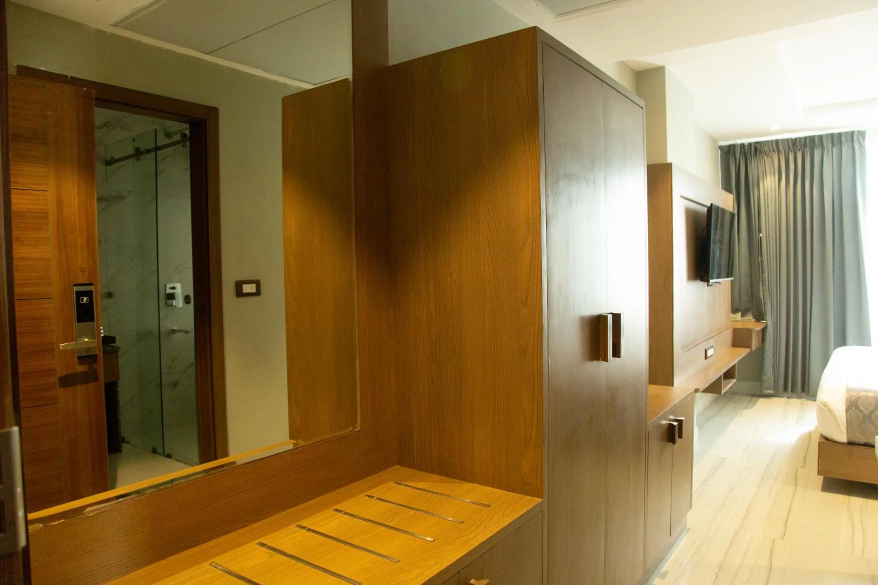 wardrobe, Bed in Cosmos Westend City Centre