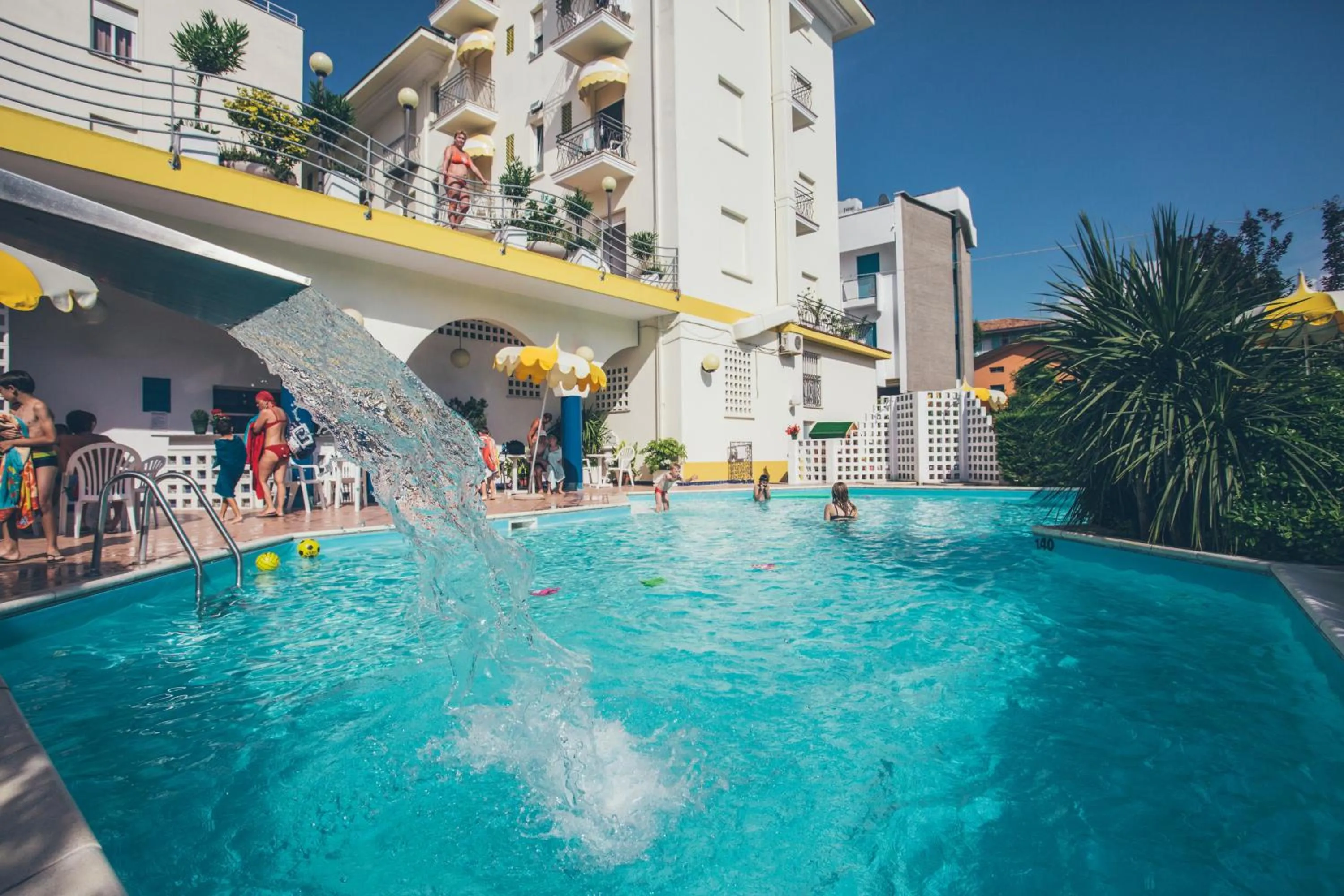 Swimming pool in Hotel Gardenia