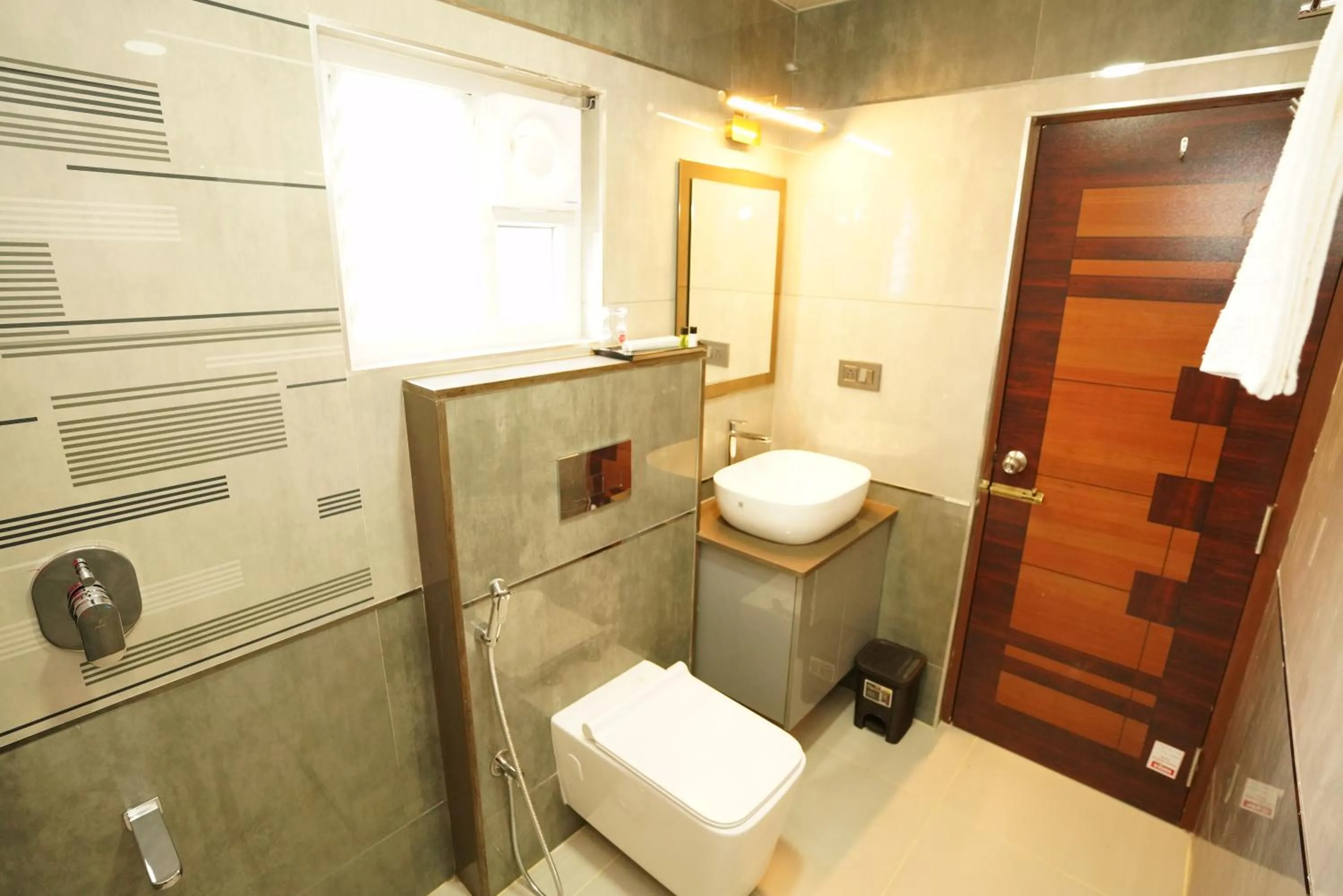 Bathroom in Saavees Residency