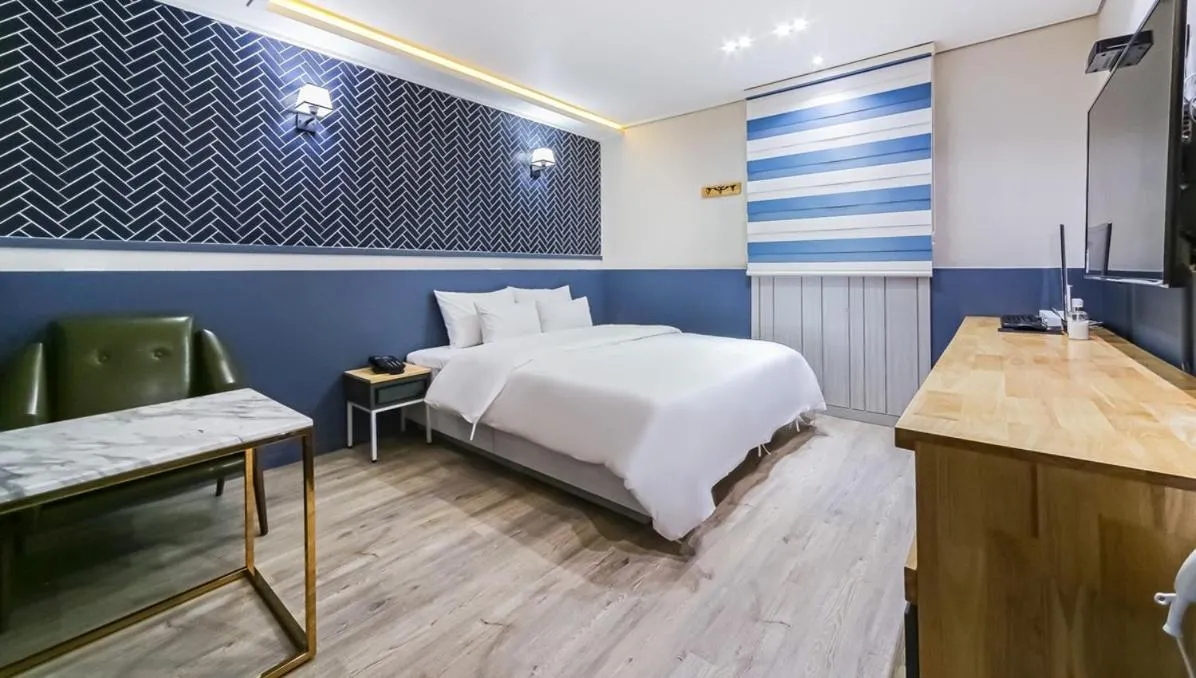 Bed in Hotel Cheese Ulsan Samsan