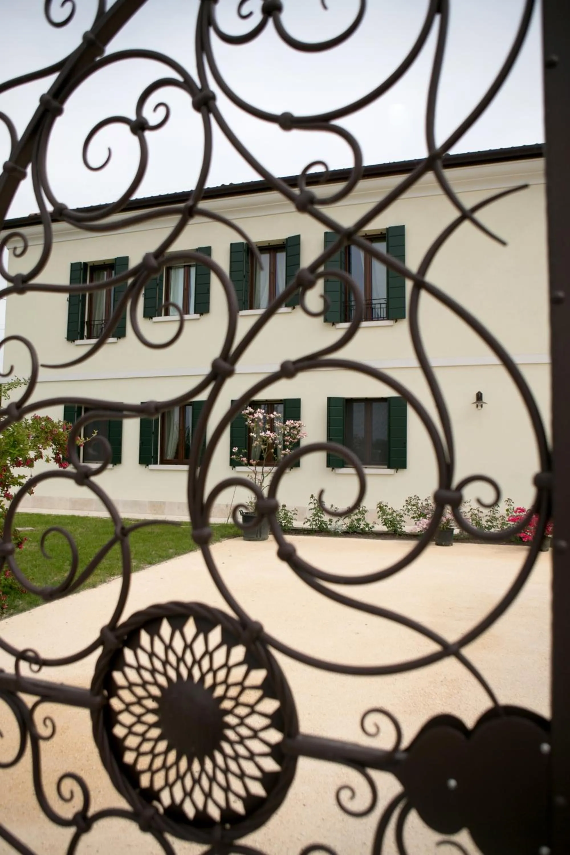 Facade/entrance in Ca' Gemma