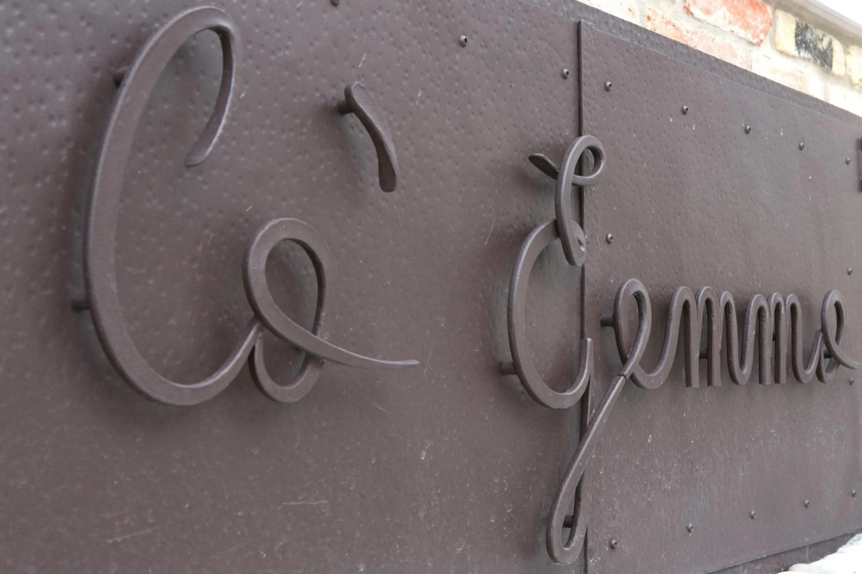 Decorative detail in Ca' Gemma