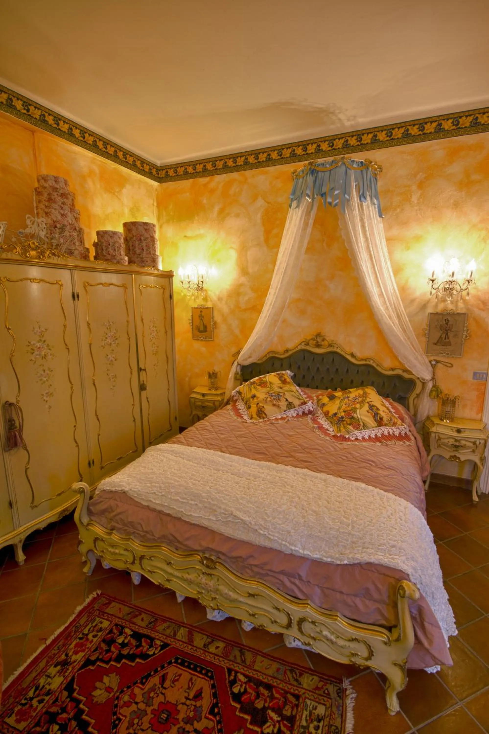 Bed in La maison delle favole