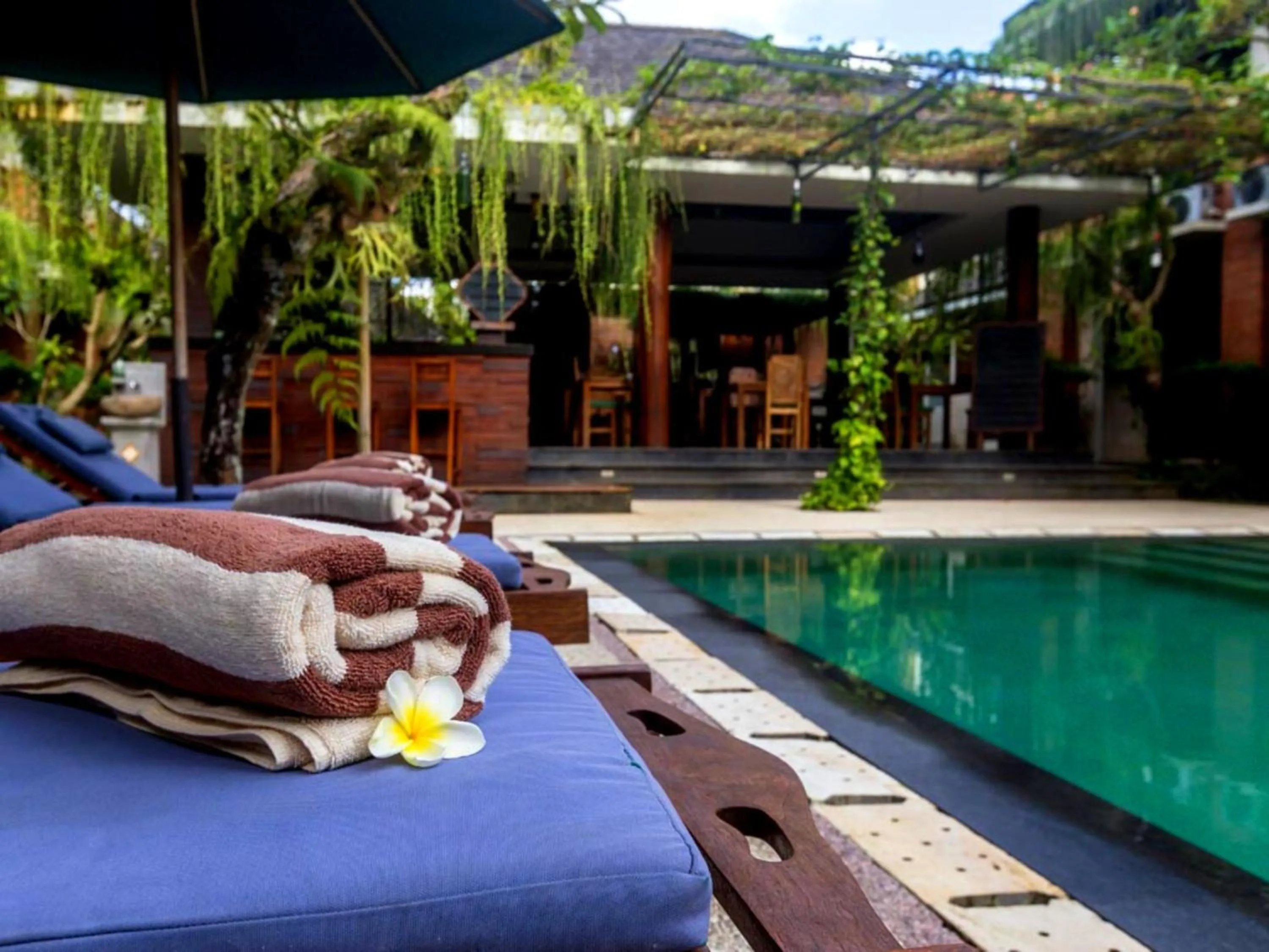 Lounge or bar in Awatara Boutique Resort Ubud