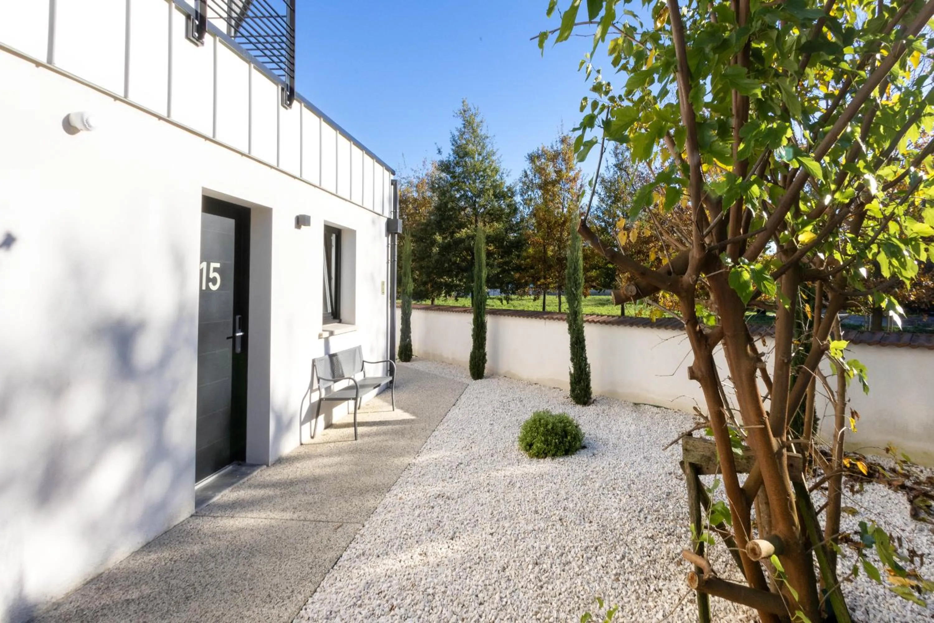 Garden in Appart Hôtel Coraline - Genas Lyon Eurexpo