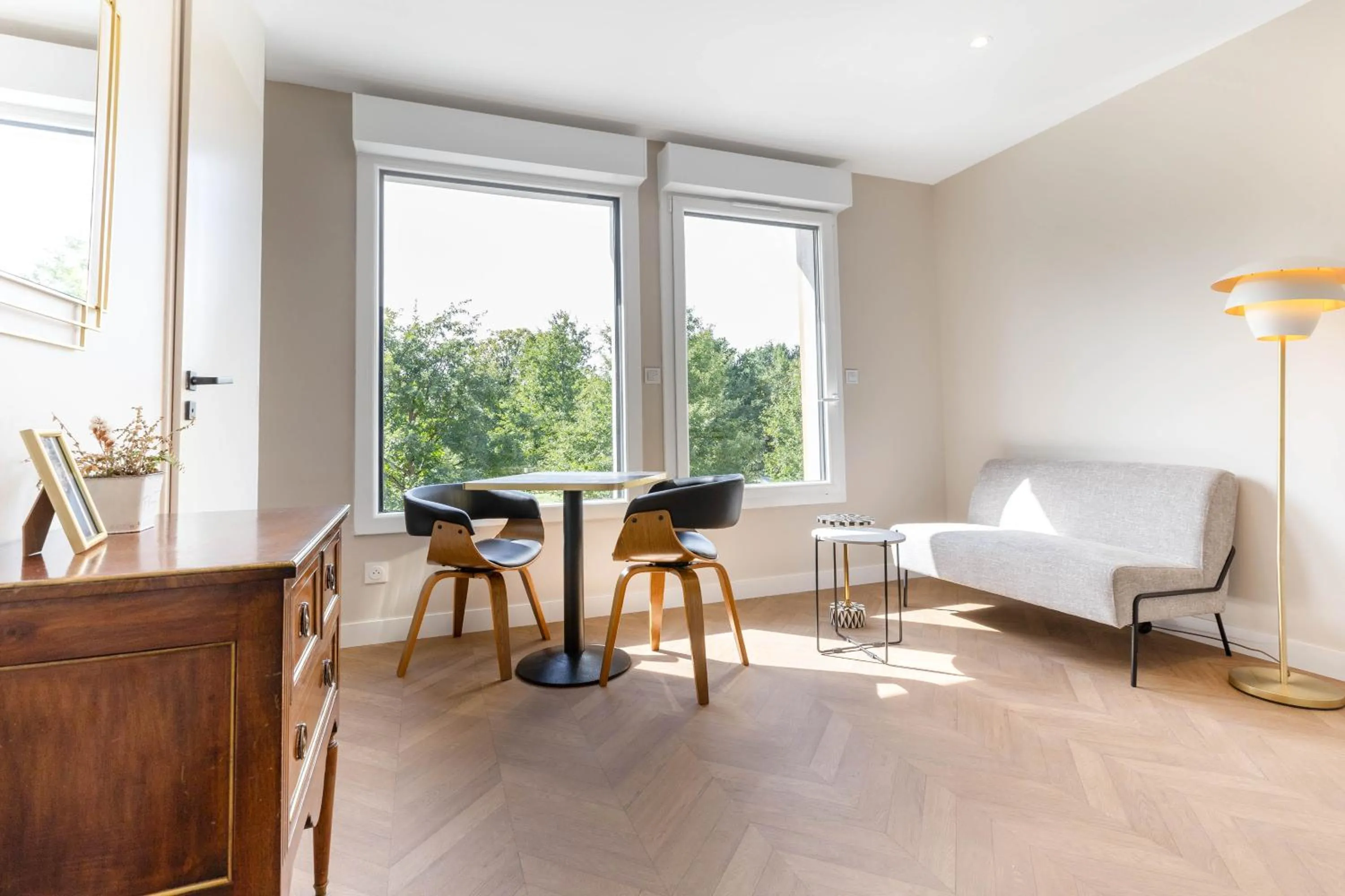 Seating area in Appart Hôtel Coraline - Genas Lyon Eurexpo