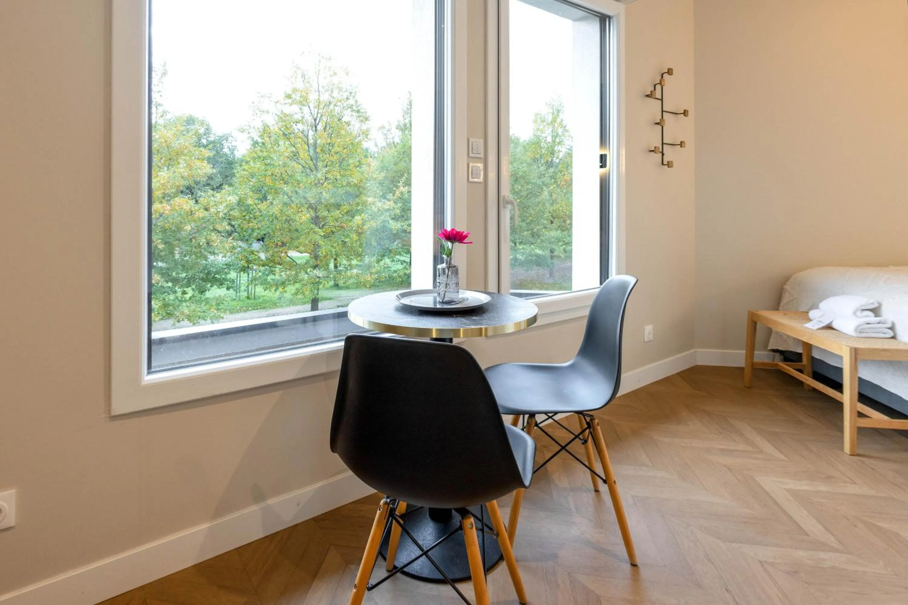 Garden view in Appart Hôtel Coraline - Genas Lyon Eurexpo