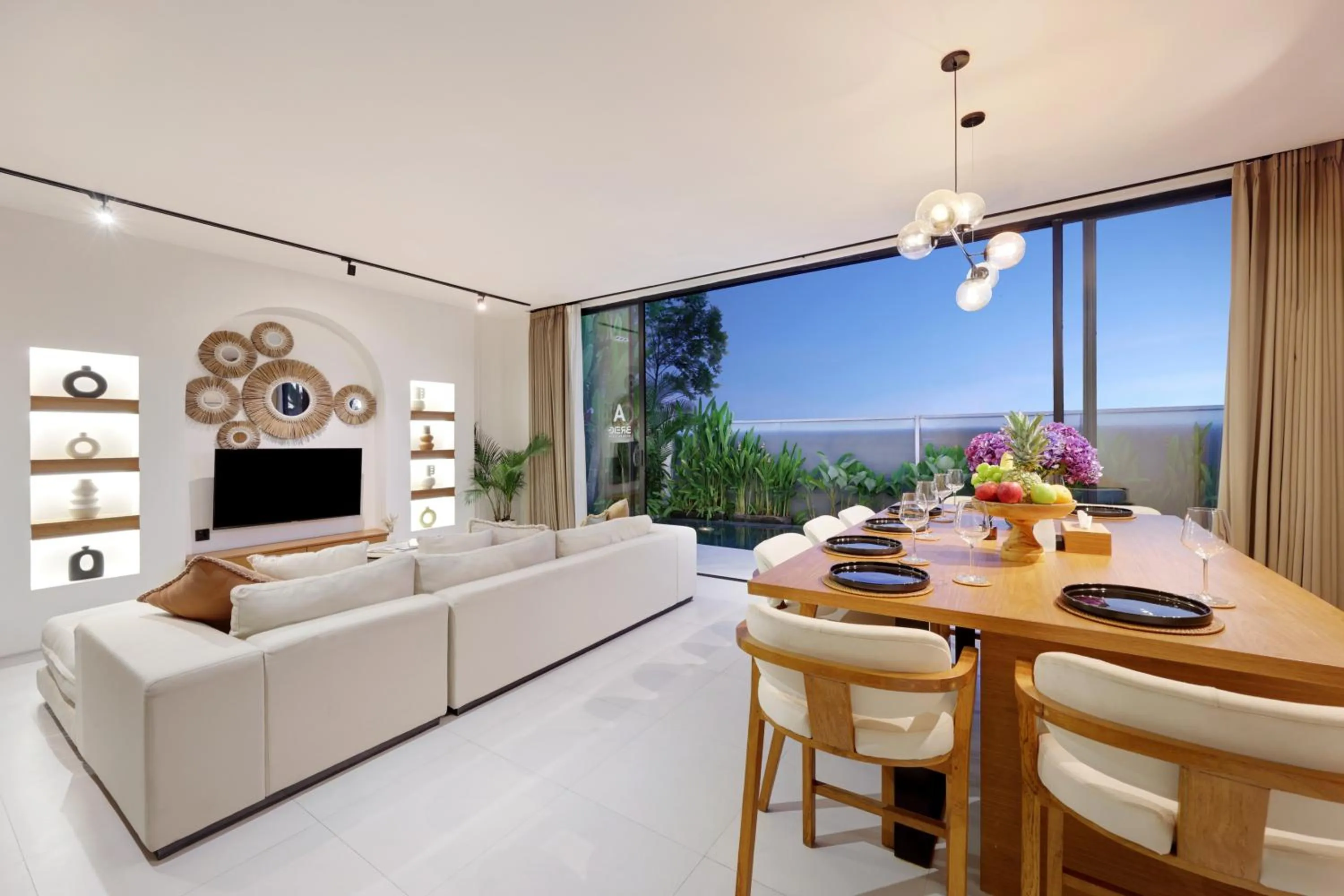 TV and multimedia in Garden Villa Pererenan by BREIG