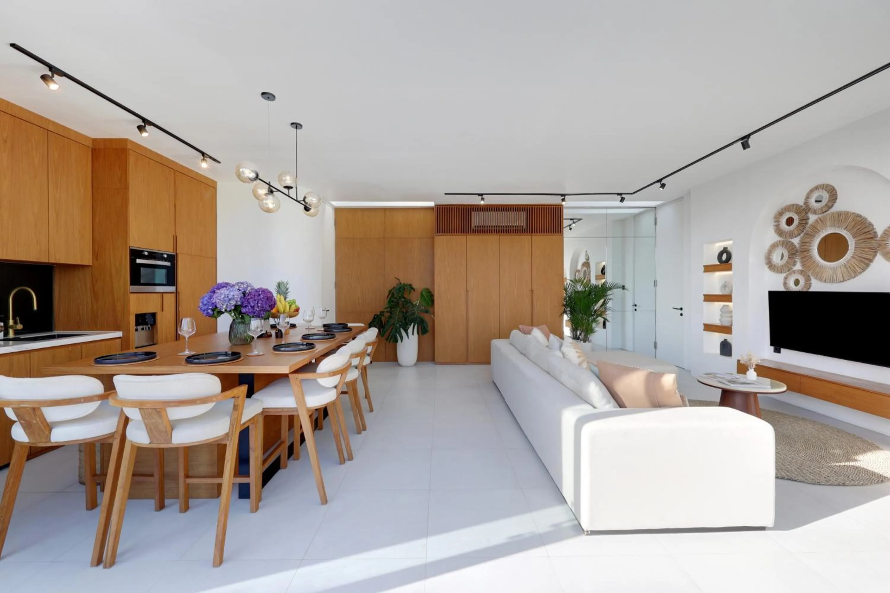 Living room in Garden Villa Pererenan by BREIG