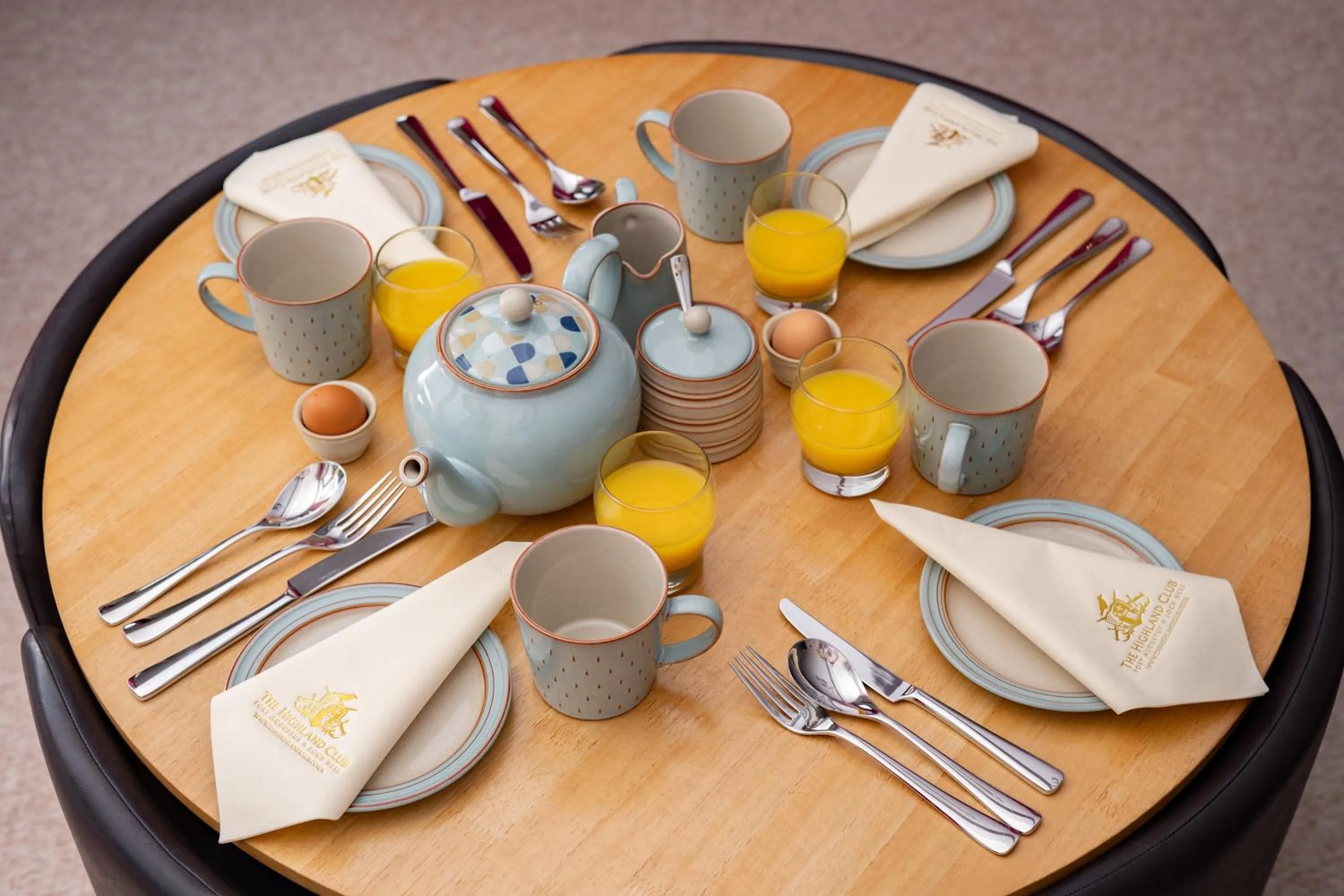 Living room in The Highland Club