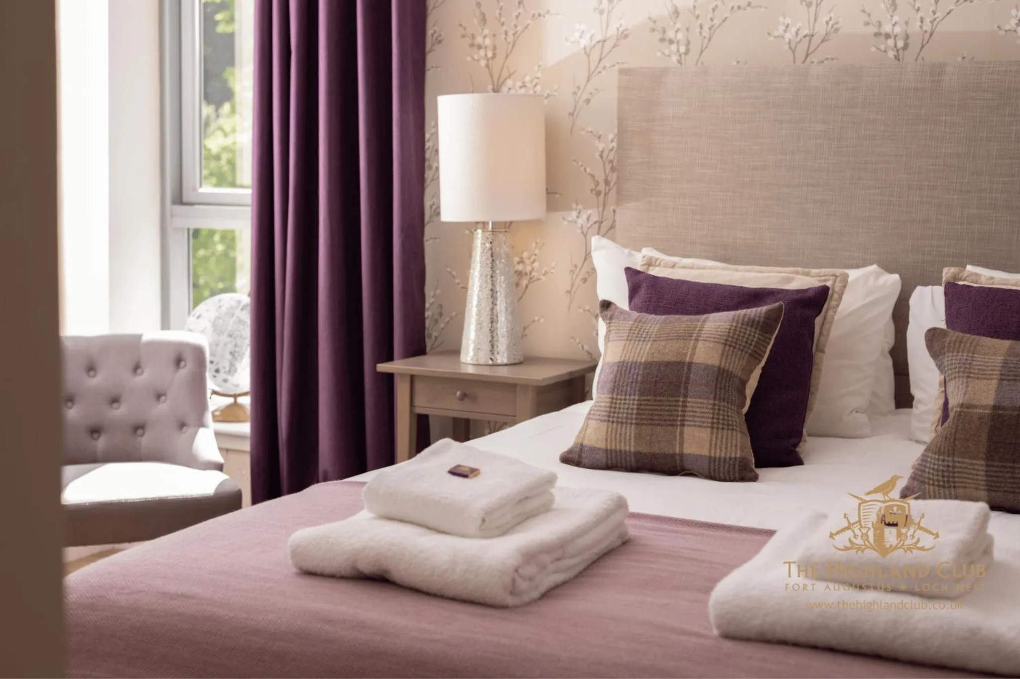 Bed in The Highland Club