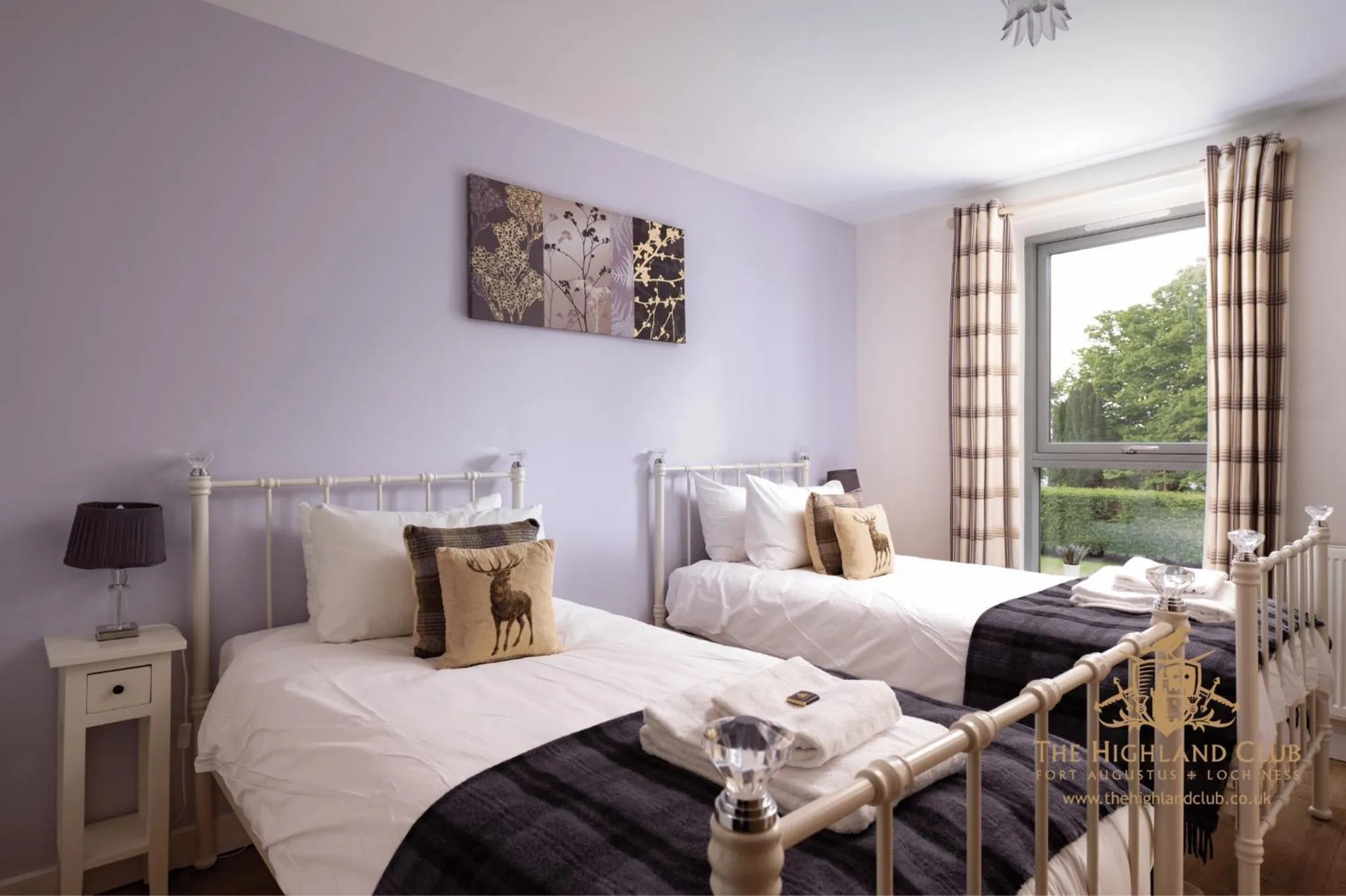 Bed in The Highland Club