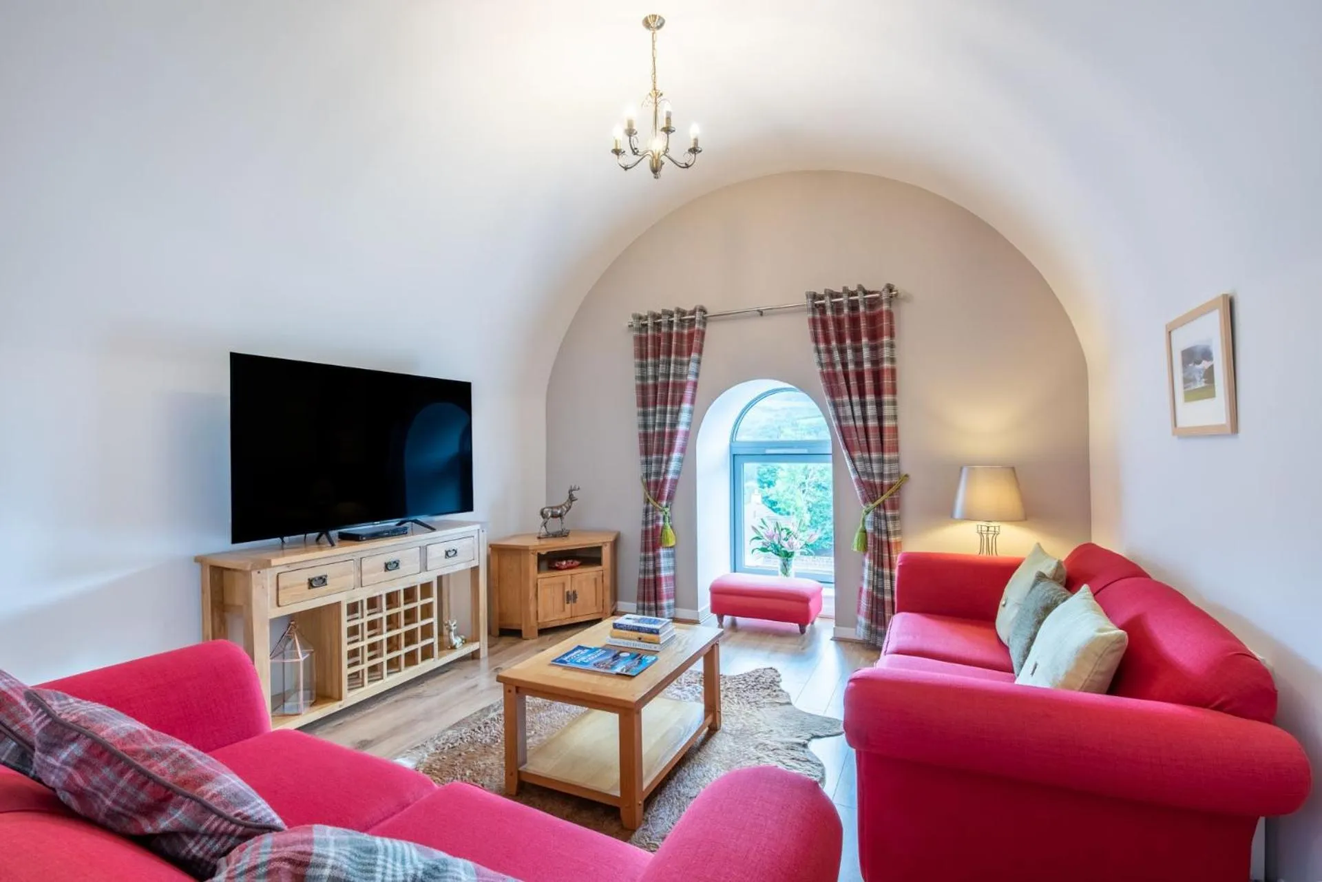 Living room in The Highland Club