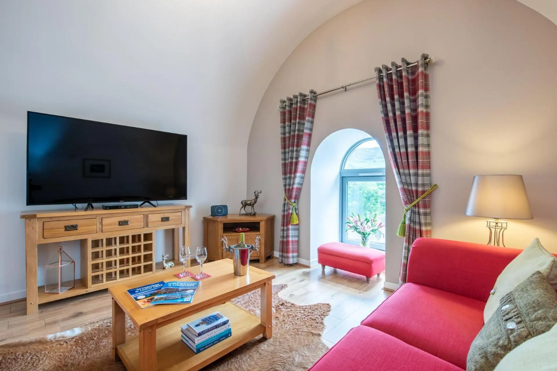 Living room in The Highland Club