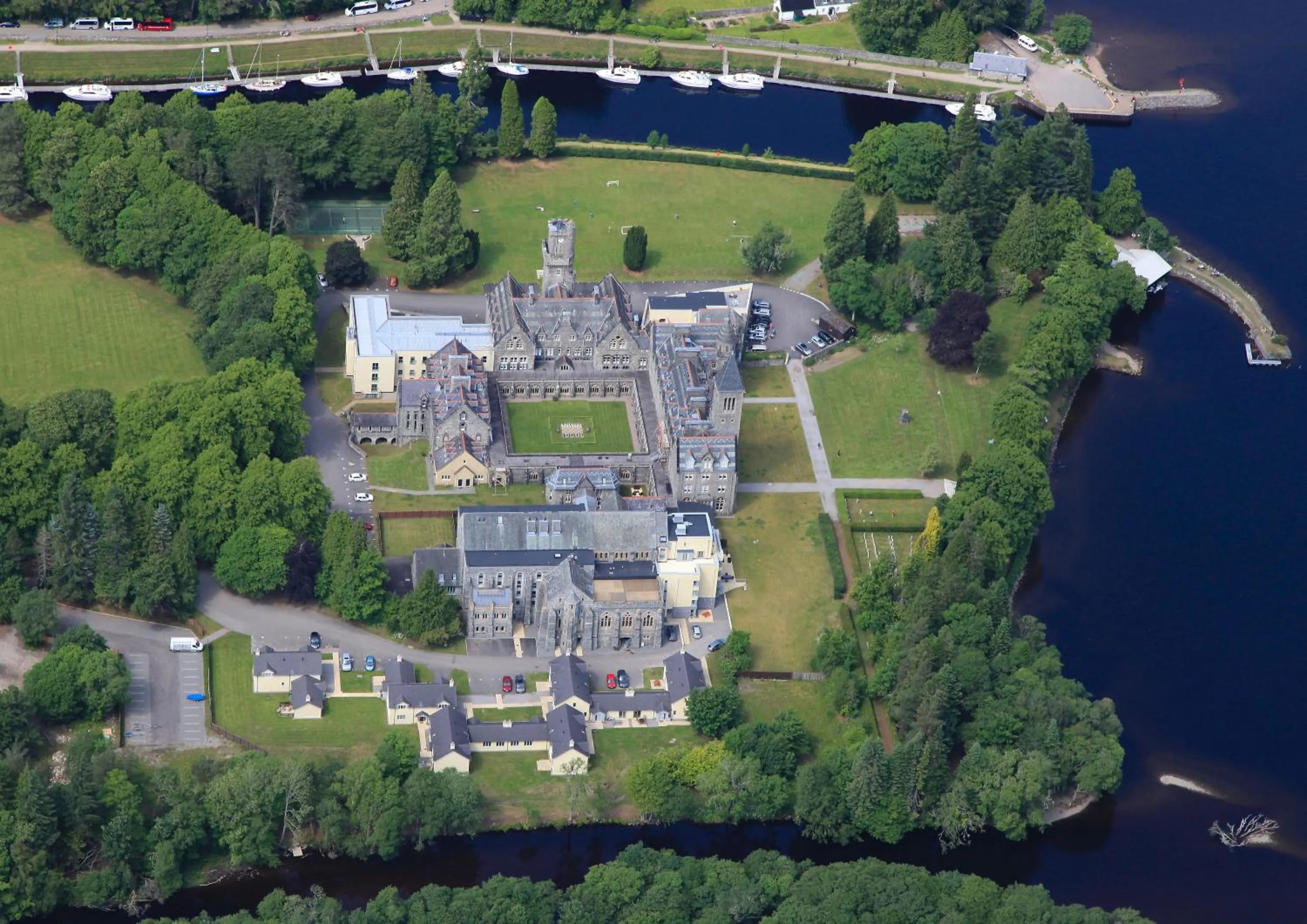 Property building in The Highland Club