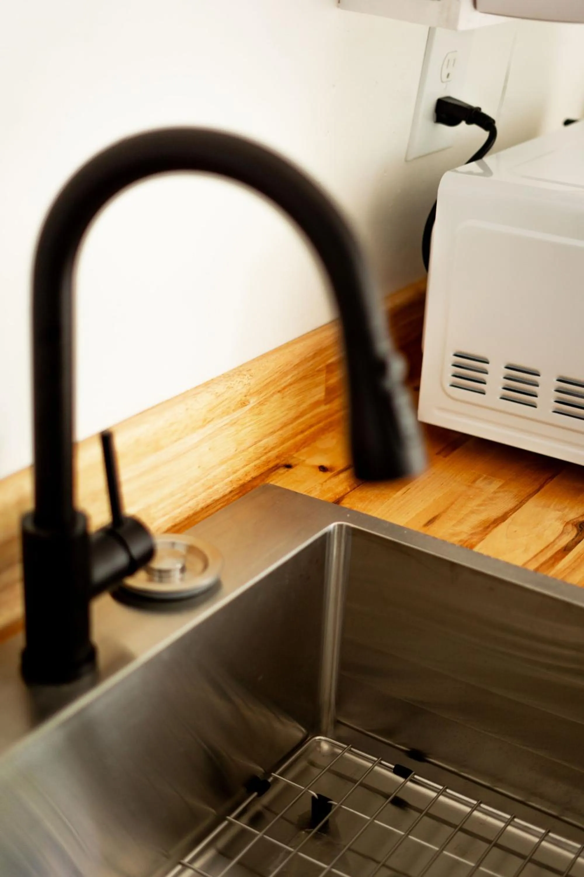 kitchen in Corduroy Lodge