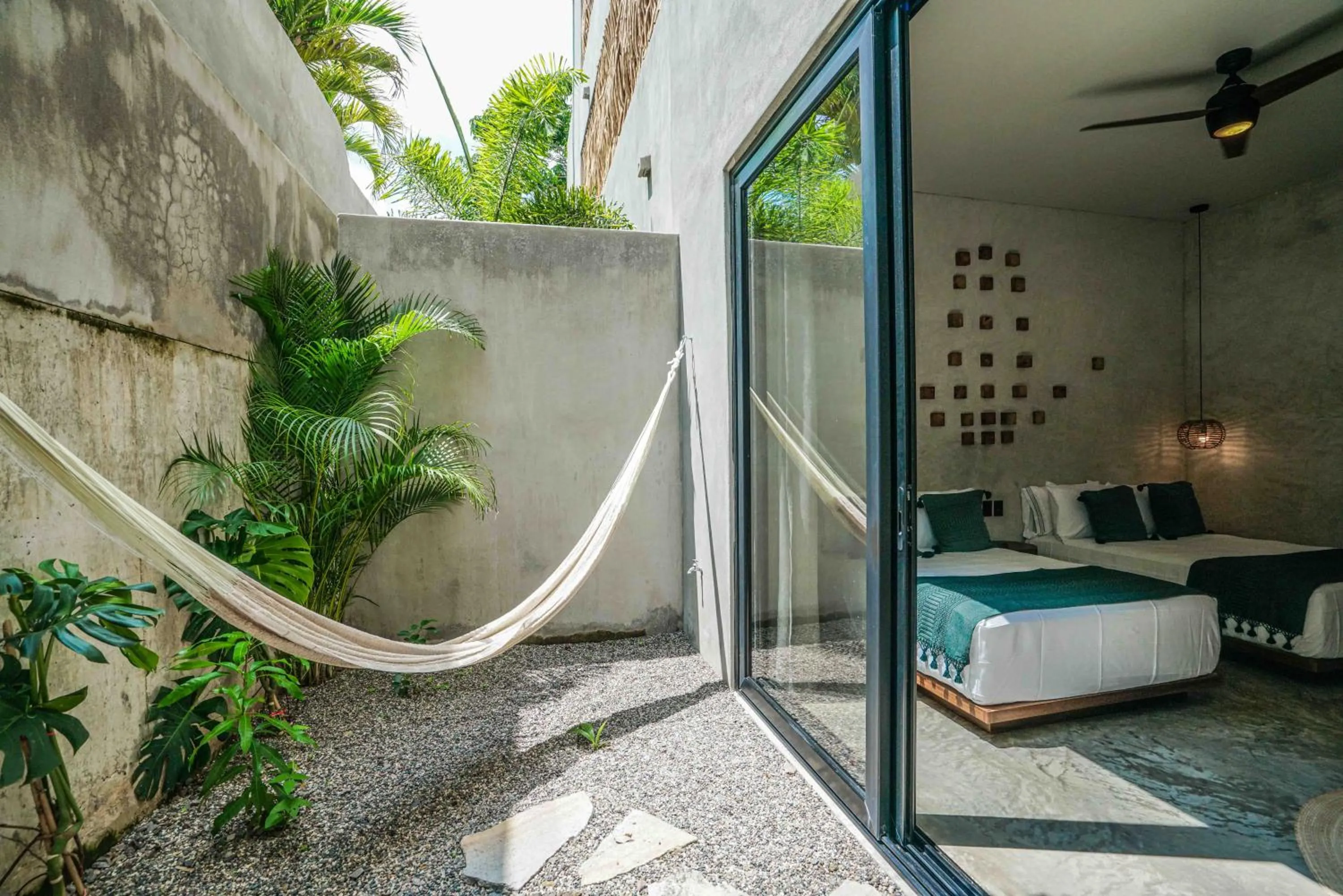 Bed in Witari Hotel Boutique