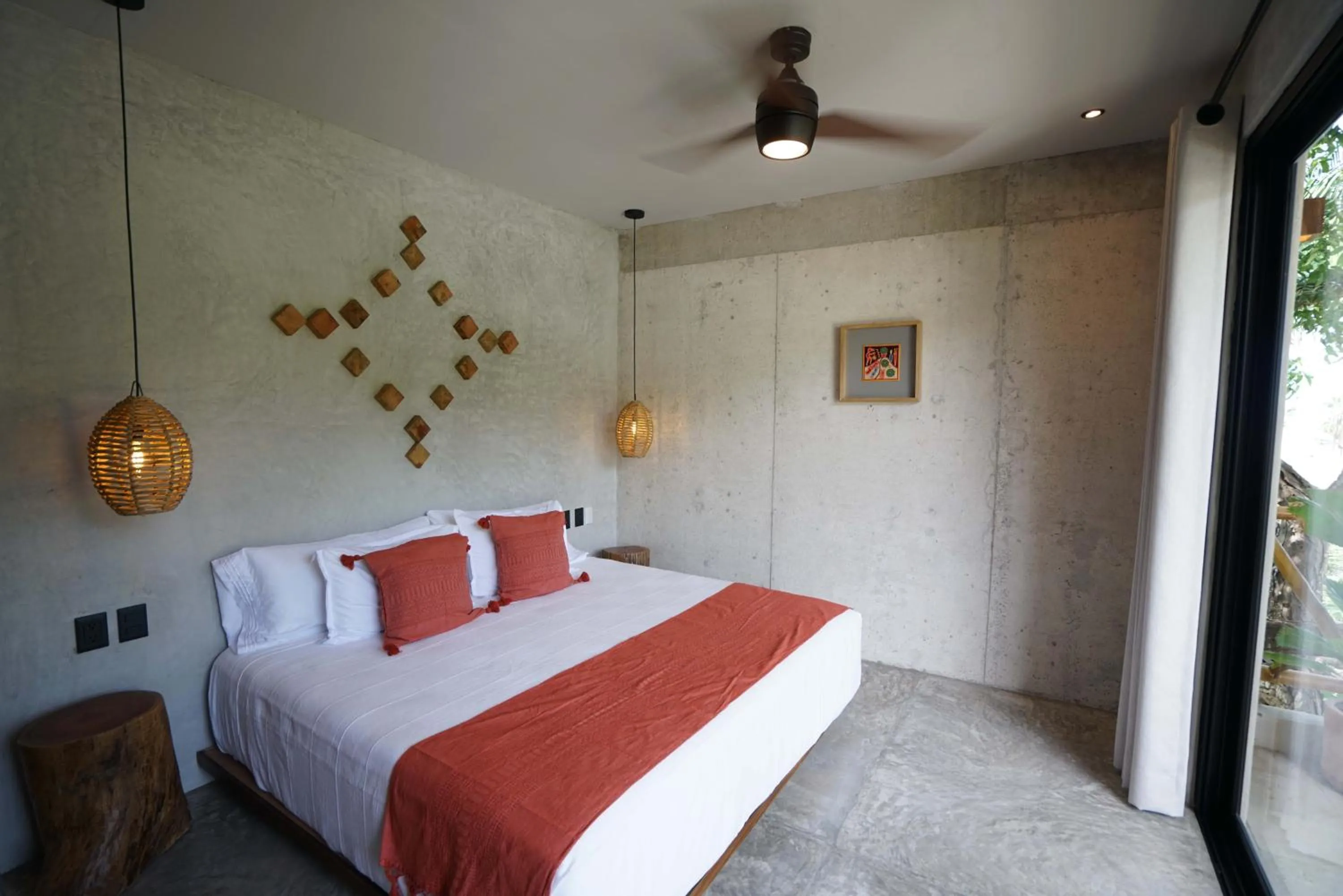 Bed in Witari Hotel Boutique