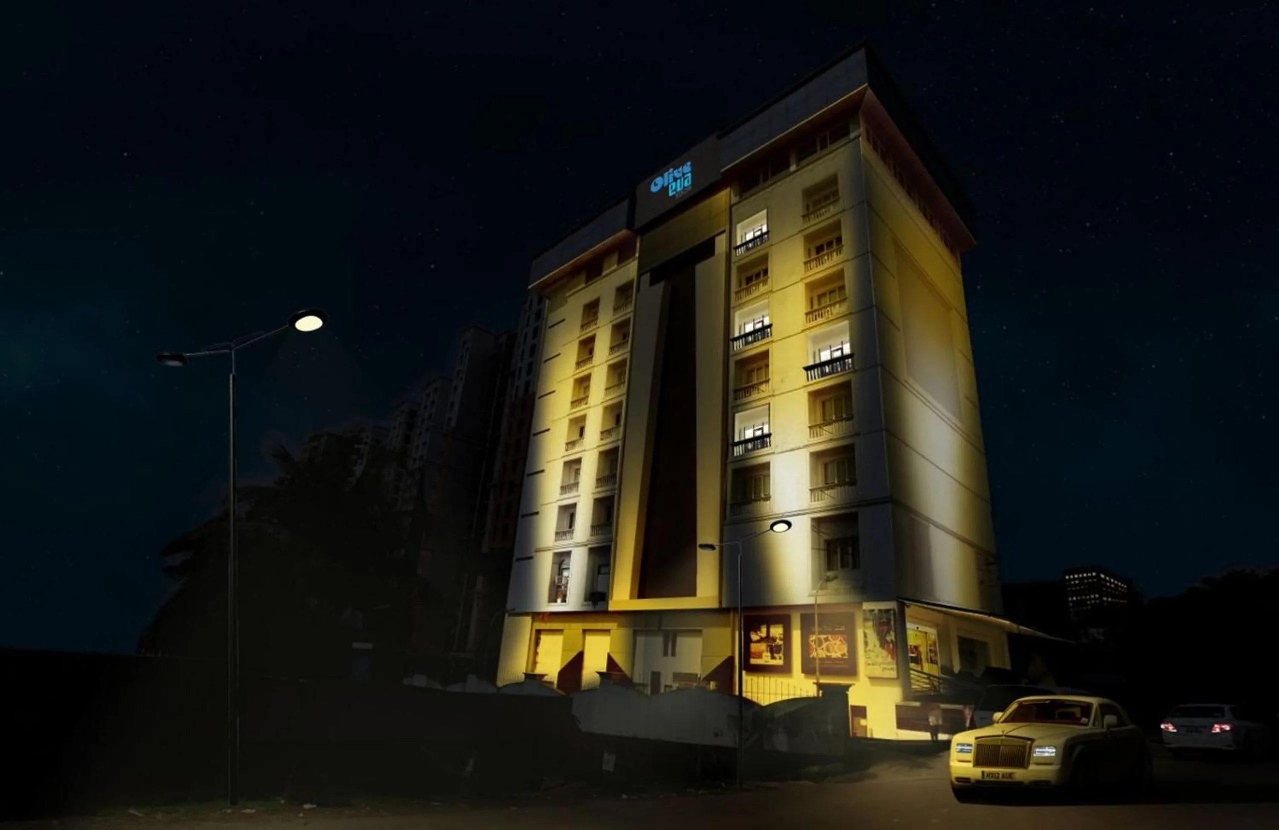 Facade/entrance in Hotel Olive Eva