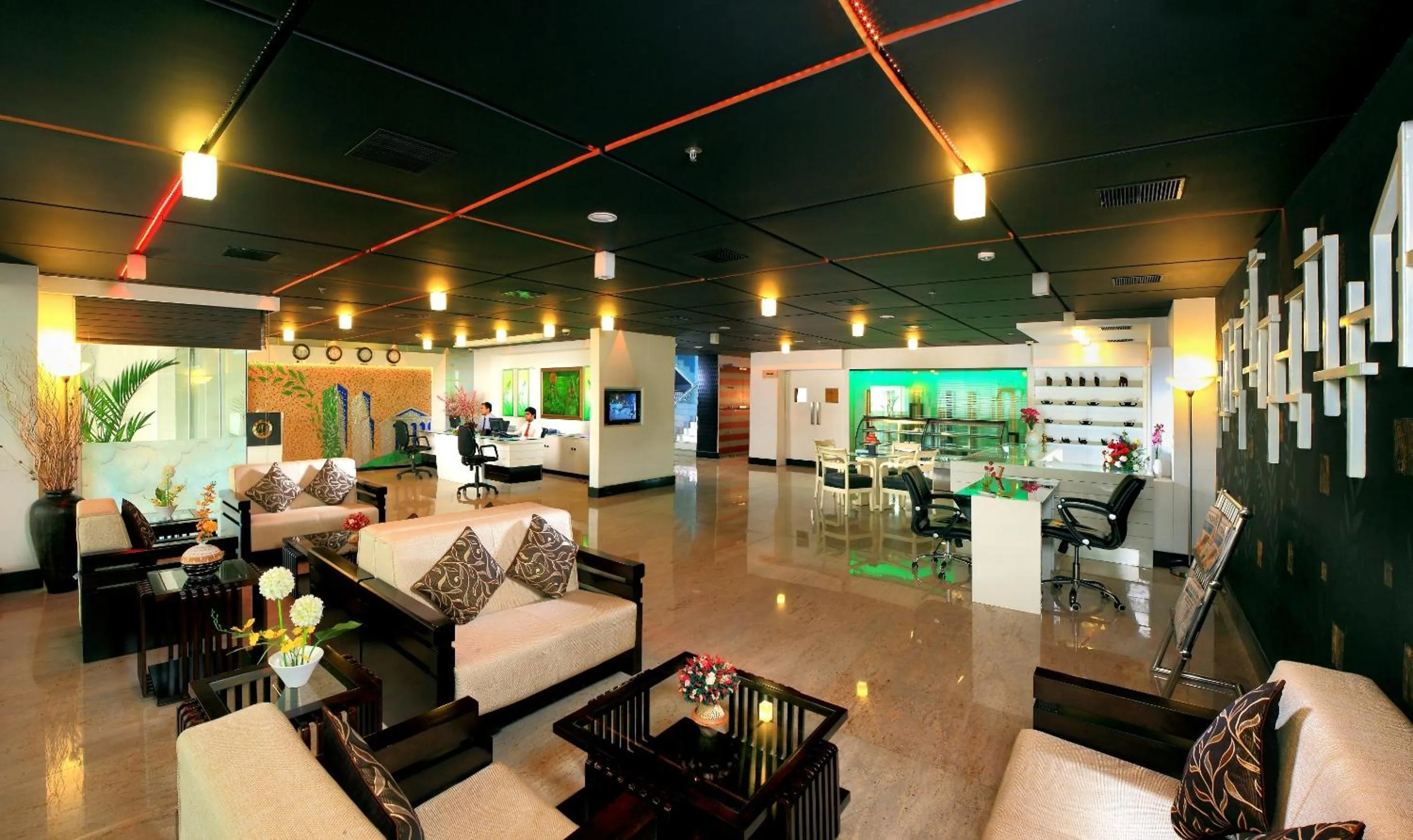 Lobby or reception in Hotel Olive Eva