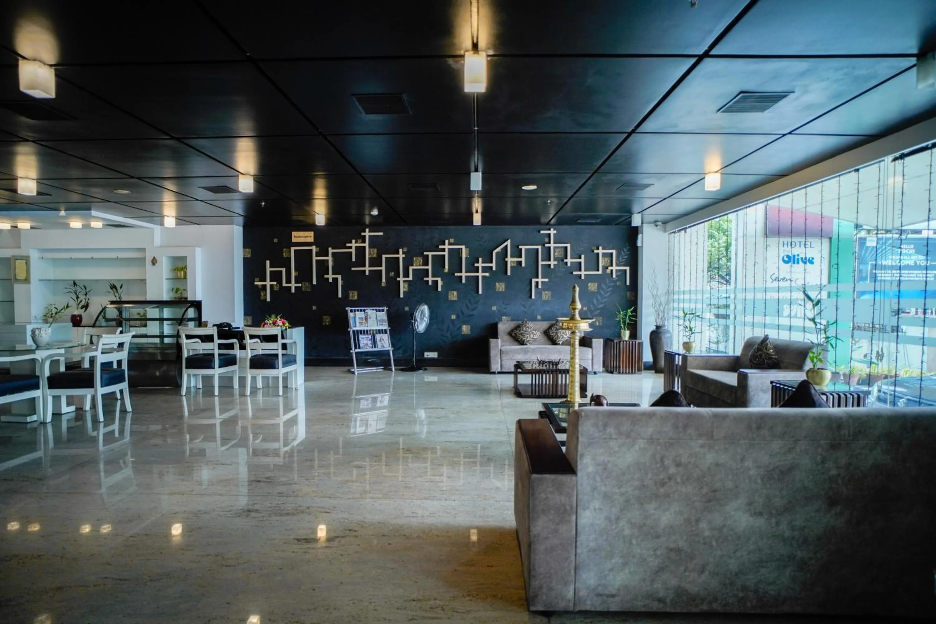 Lobby or reception in Hotel Olive Eva