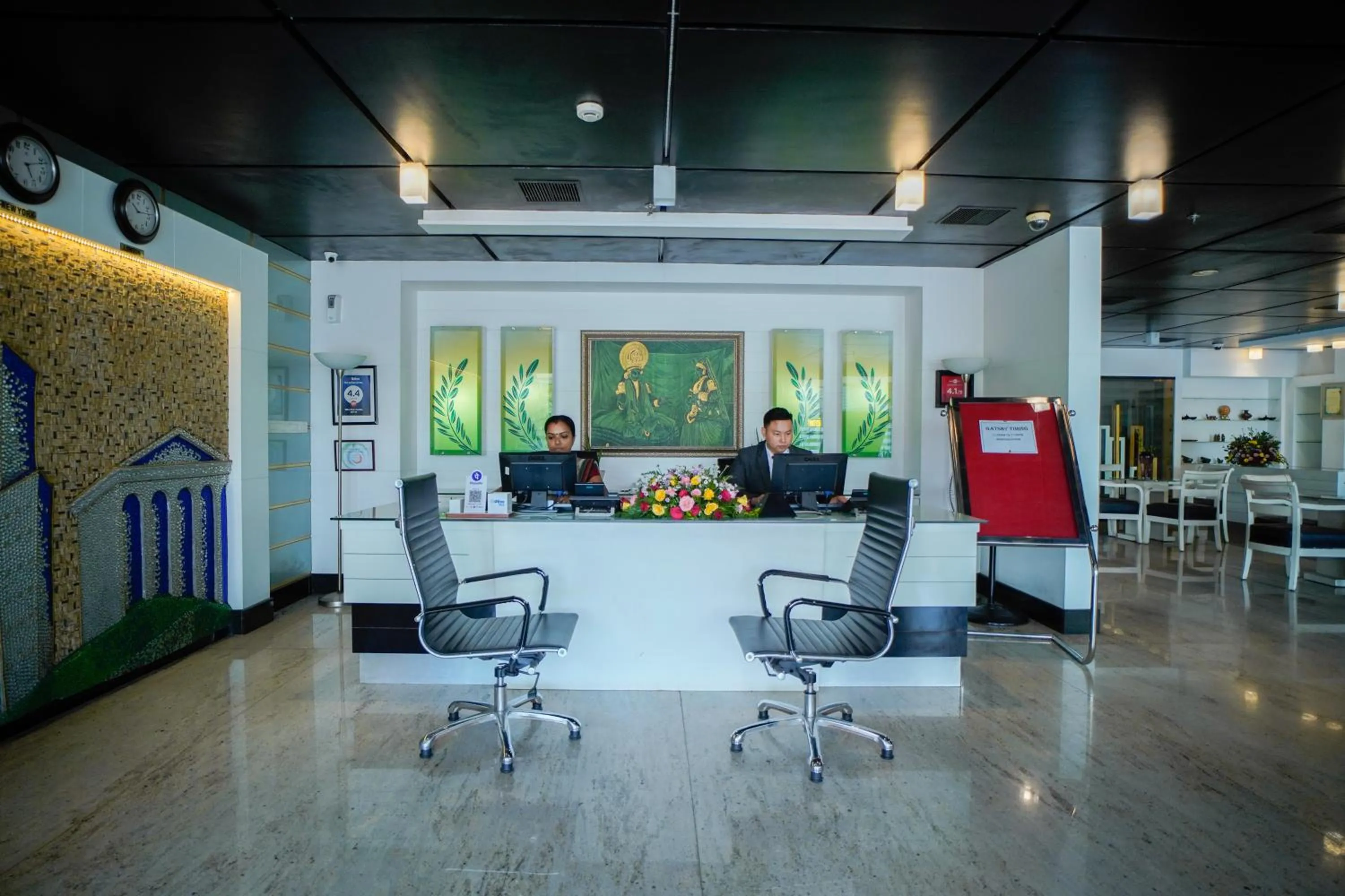 Property building in Hotel Olive Eva