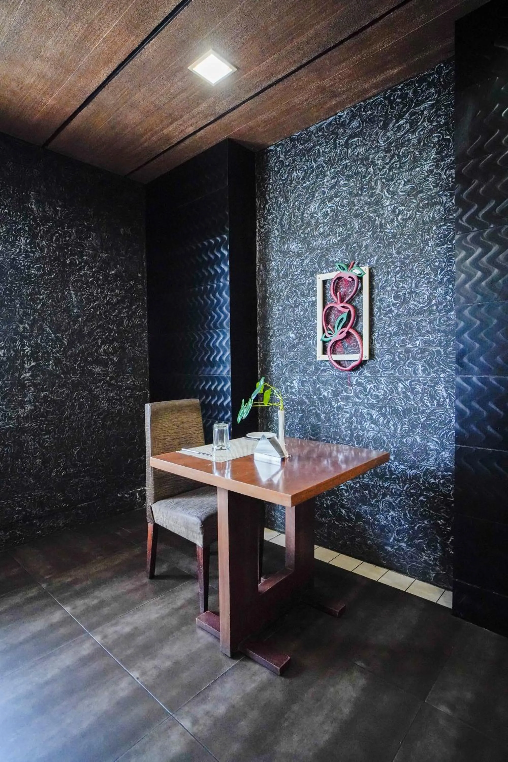 Dining area in Hotel Olive Eva