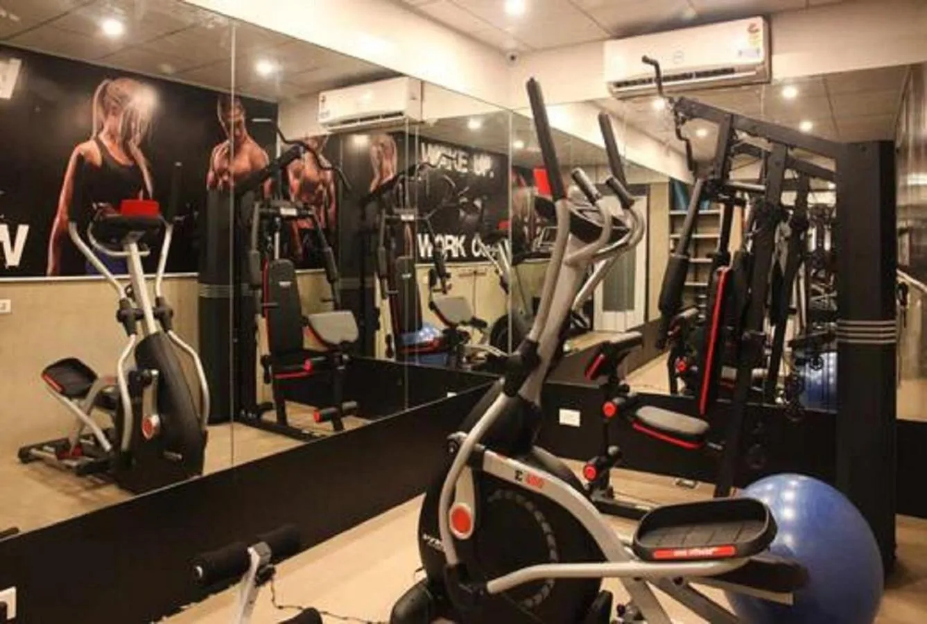 Fitness centre/facilities in Hotel Olive Eva