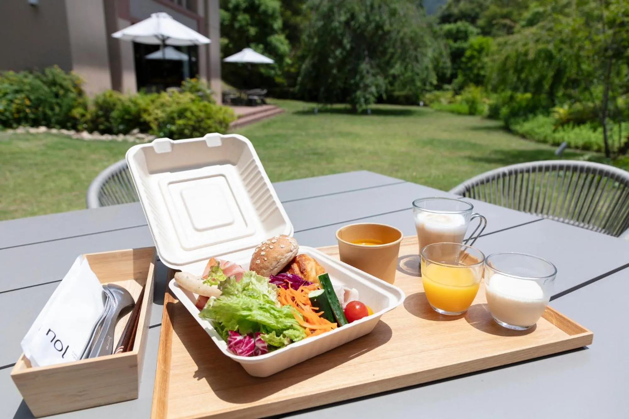 Buffet breakfast in nol hakone myojindai