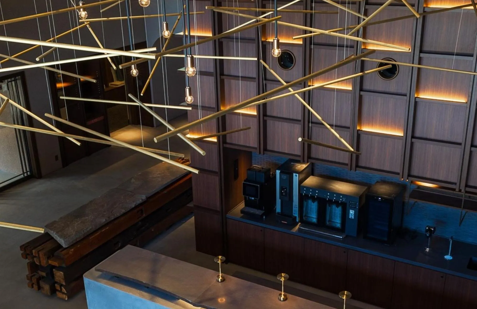 Lounge or bar in nol hakone myojindai