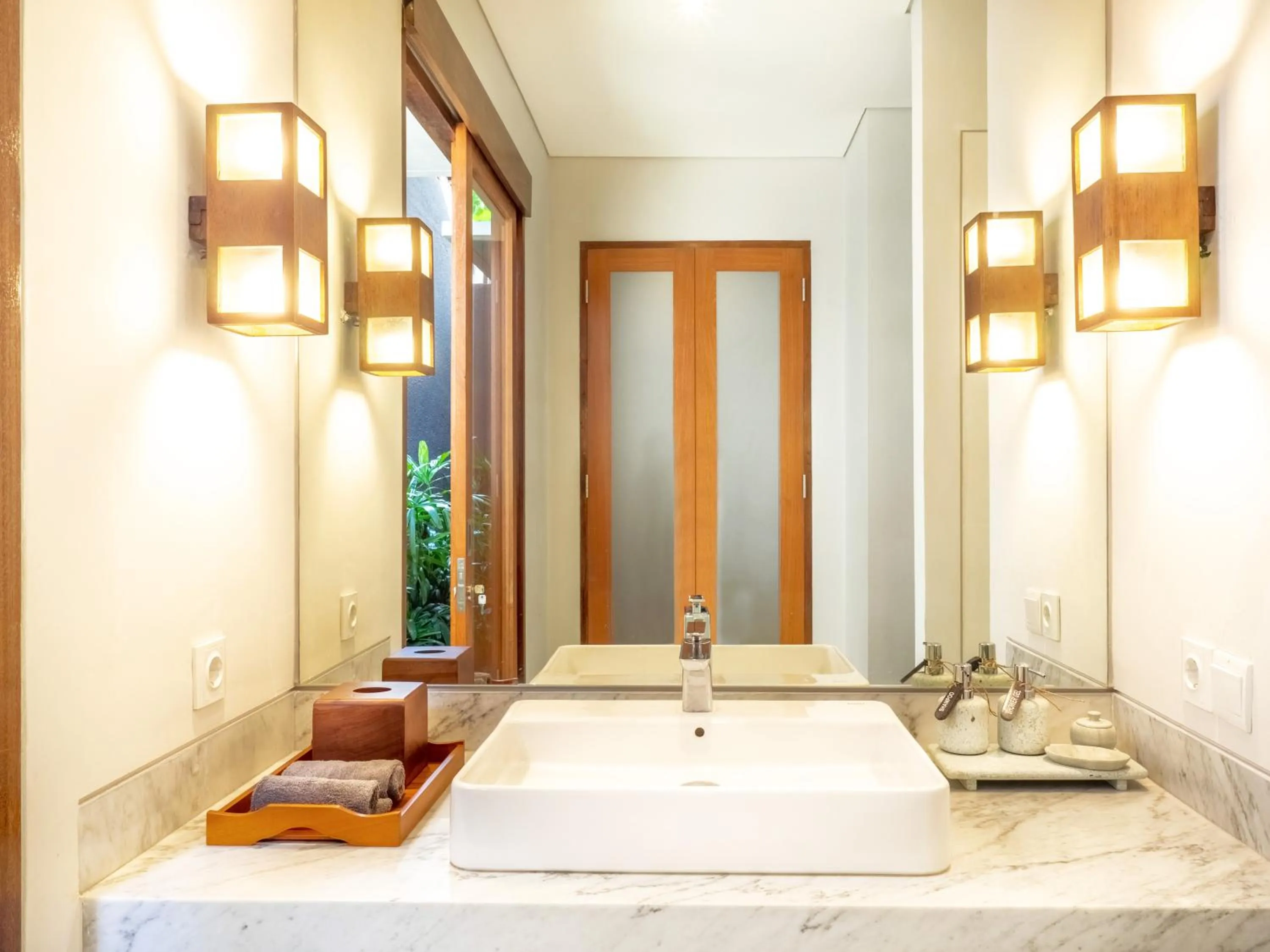 Bathroom in Bumbak Park Villas By Nakula